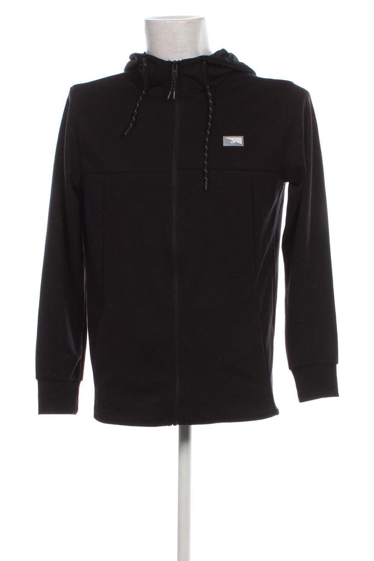 Herren Sweatshirt Jack & Jones, Größe L, Farbe Schwarz, Preis € 23,25