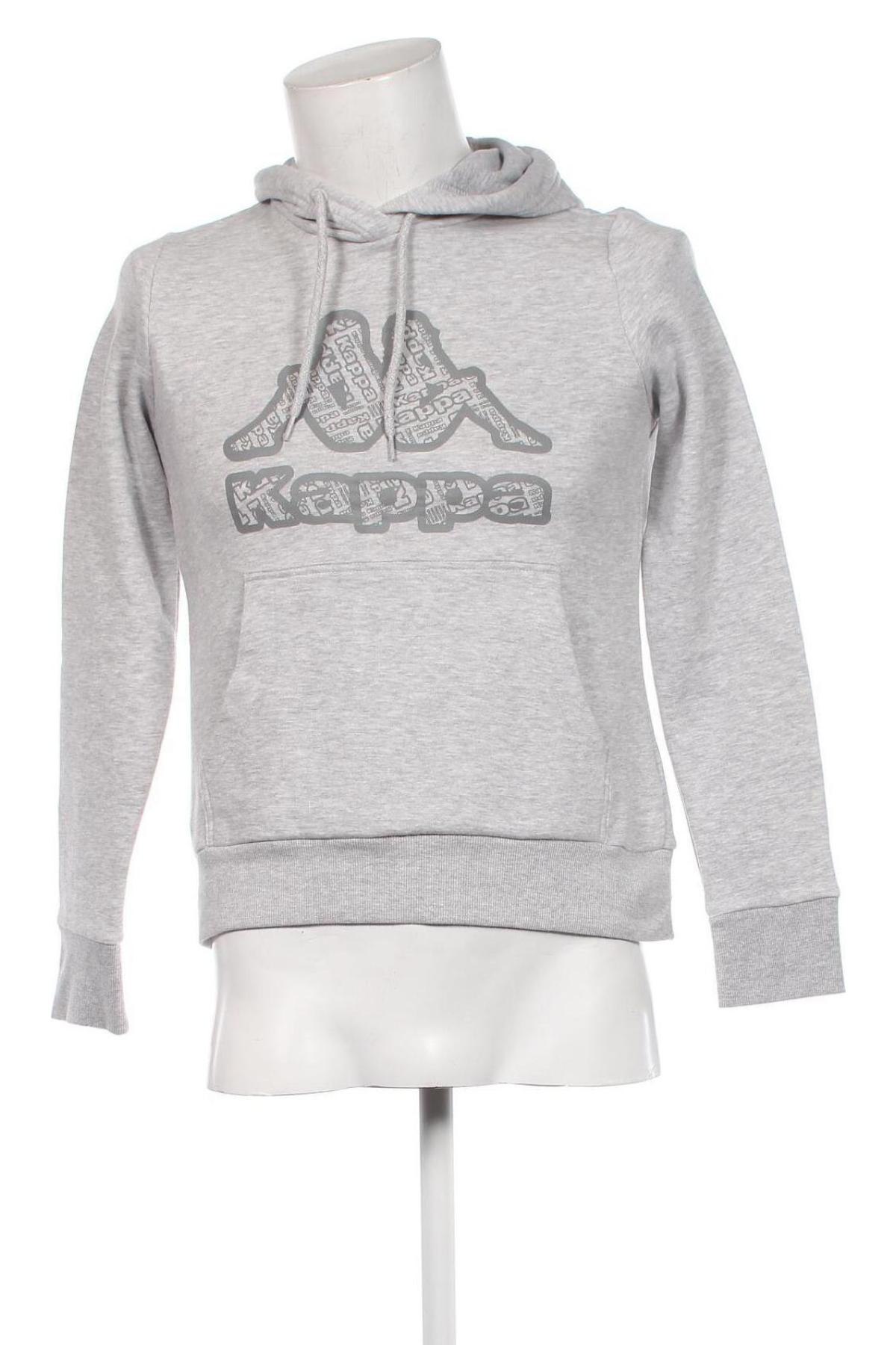 Herren Sweatshirt Kappa, Größe S, Farbe Grau, Preis 29,24 €