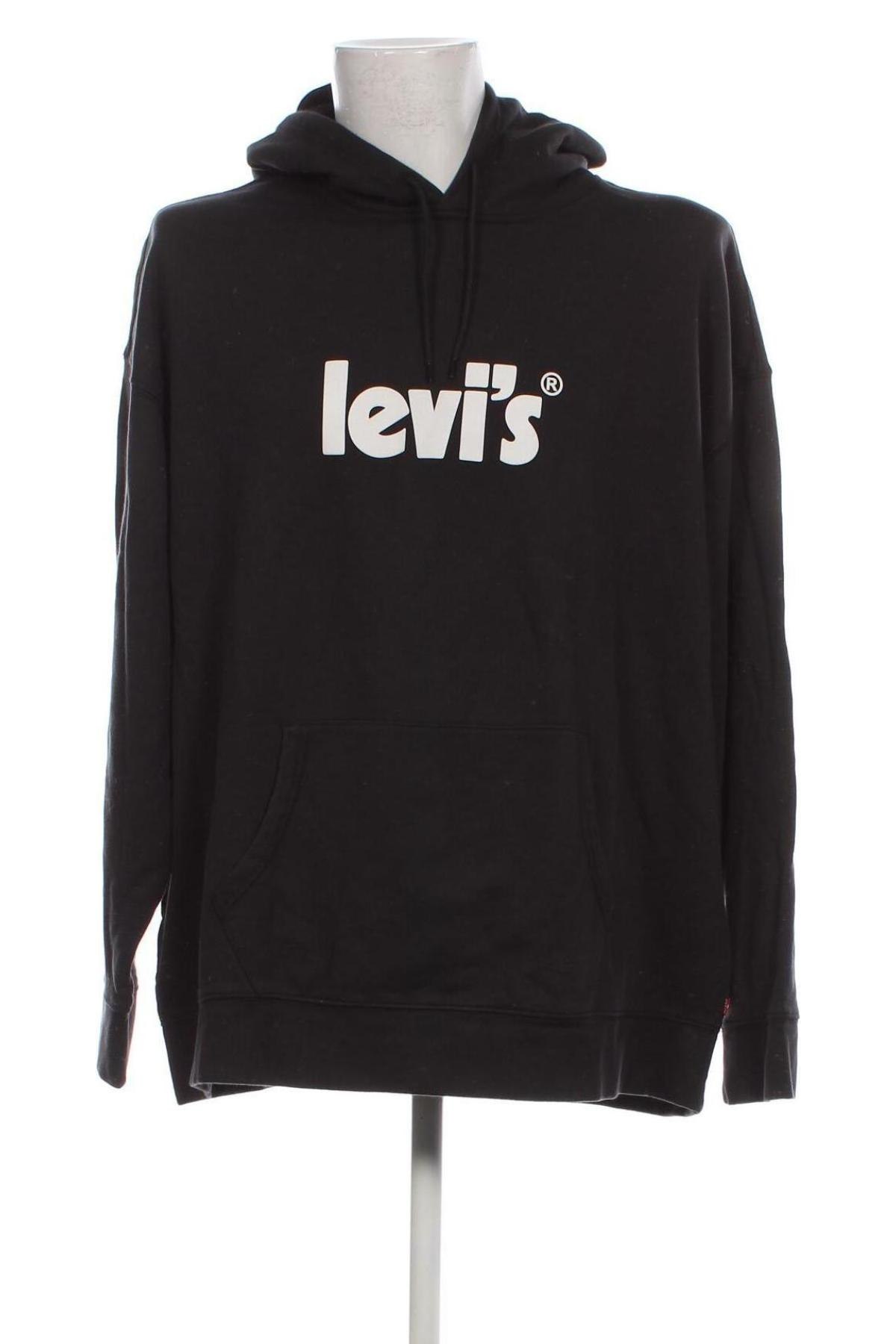 Ανδρικό φούτερ Levi's, Μέγεθος 3XL, Χρώμα Μαύρο, Τιμή 31,96 €