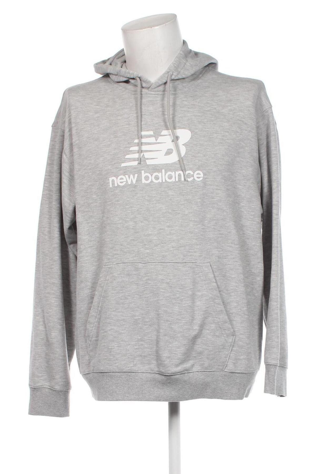 Herren Sweatshirt New Balance, Größe L, Farbe Grau, Preis € 60,72