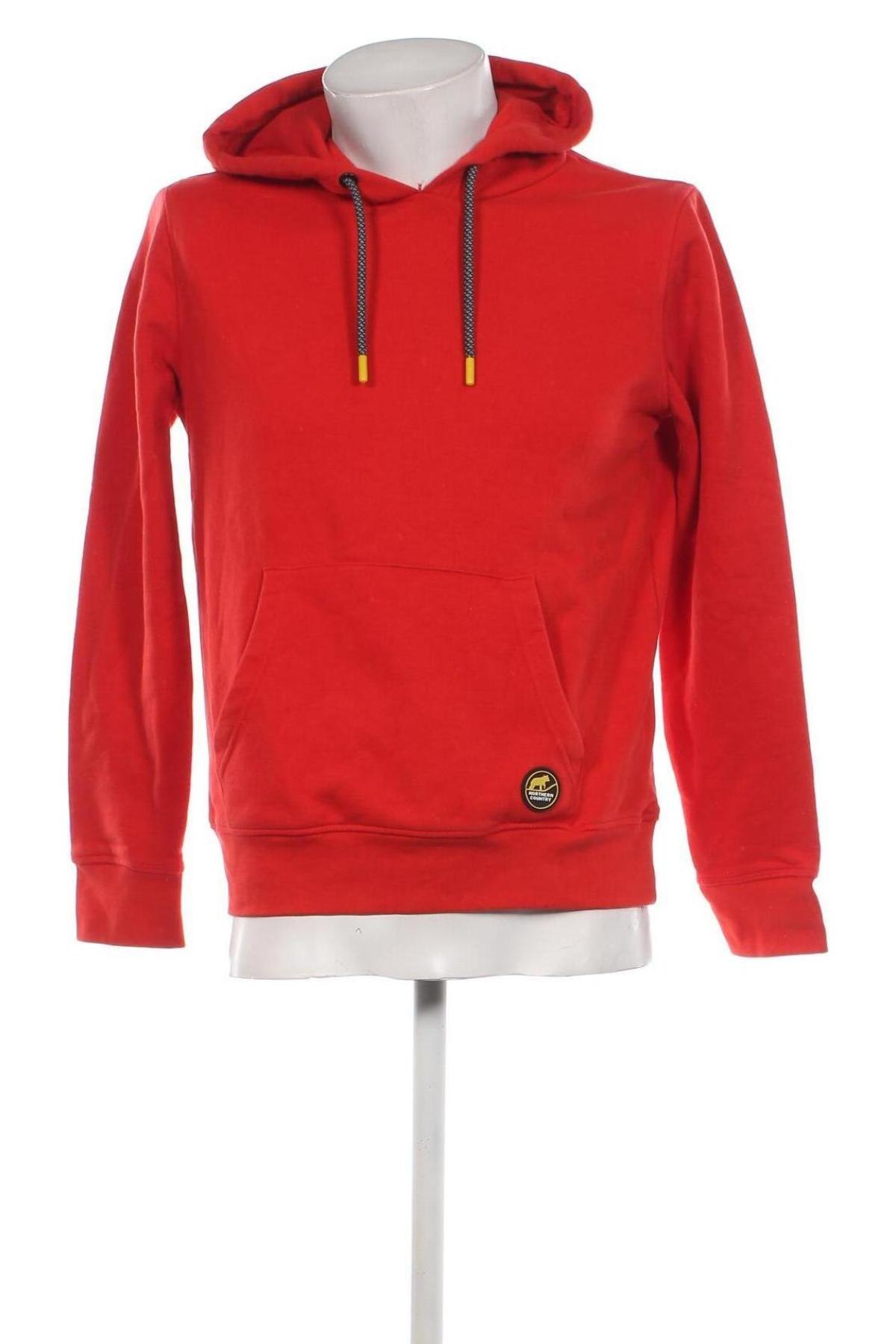 Herren Sweatshirt Northern Country, Größe M, Farbe Rot, Preis 12,11 €