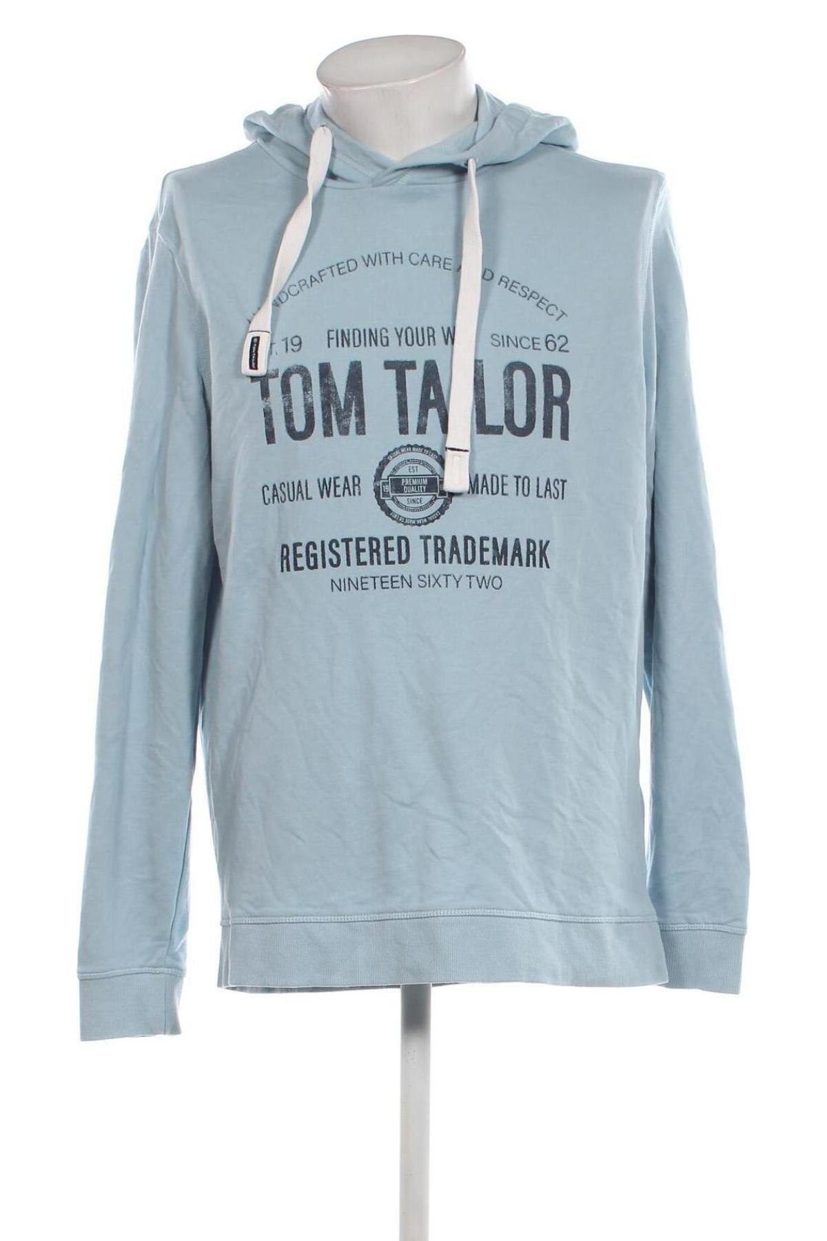 Ανδρικό φούτερ Tom Tailor, Μέγεθος XXL, Χρώμα Μπλέ, Τιμή 19,02 €