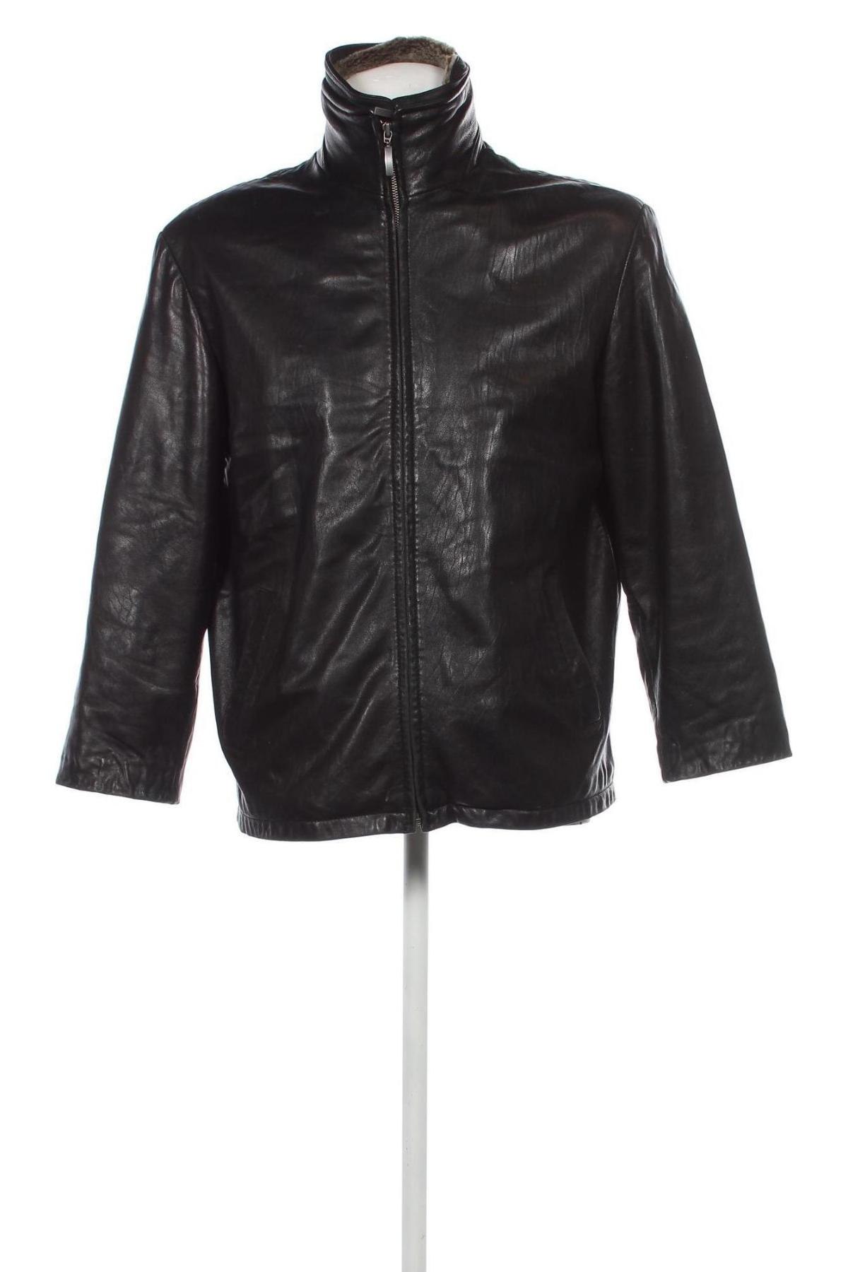 Herren Lederjacke, Größe L, Farbe Schwarz, Preis € 74,46