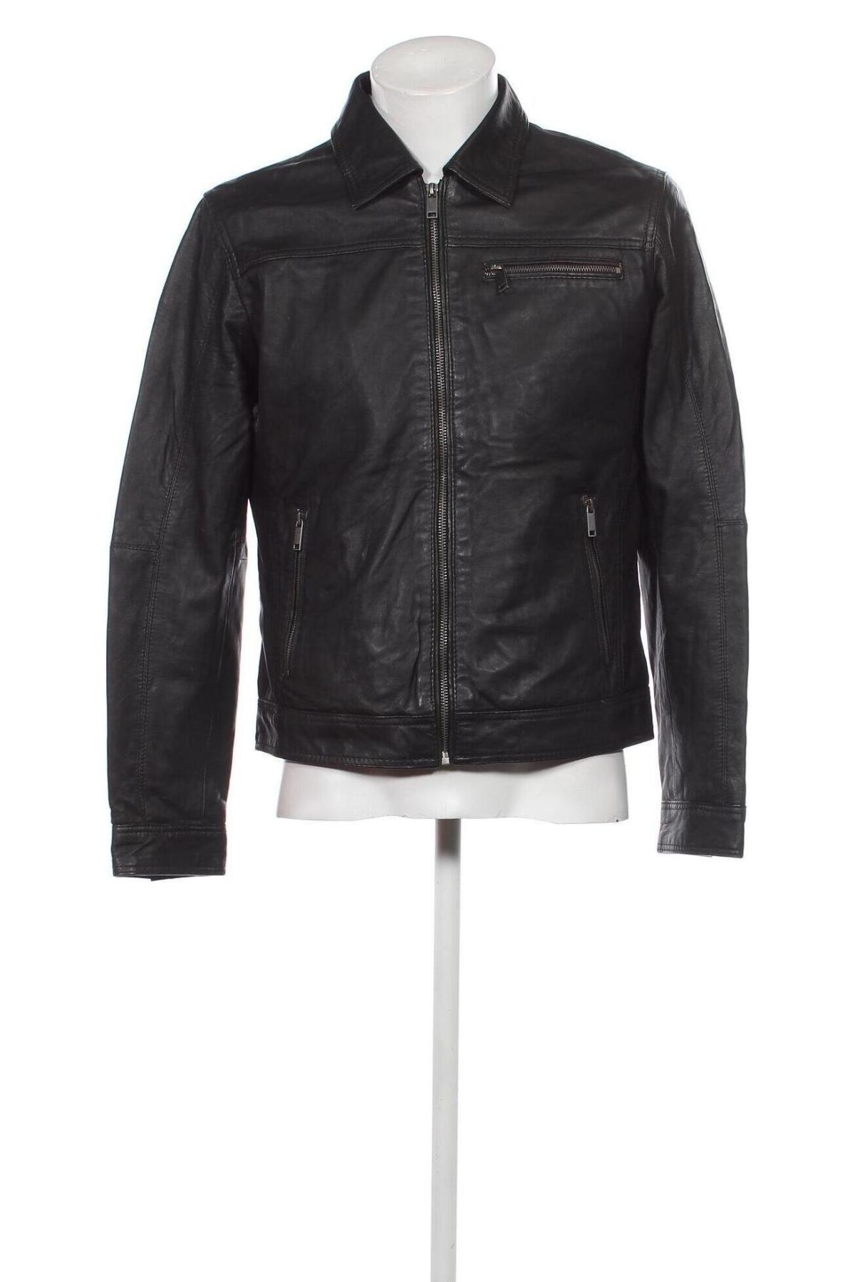 Pánská kožená bunda  Lee Cooper, Velikost L, Barva Černá, Cena  4 725,00 Kč