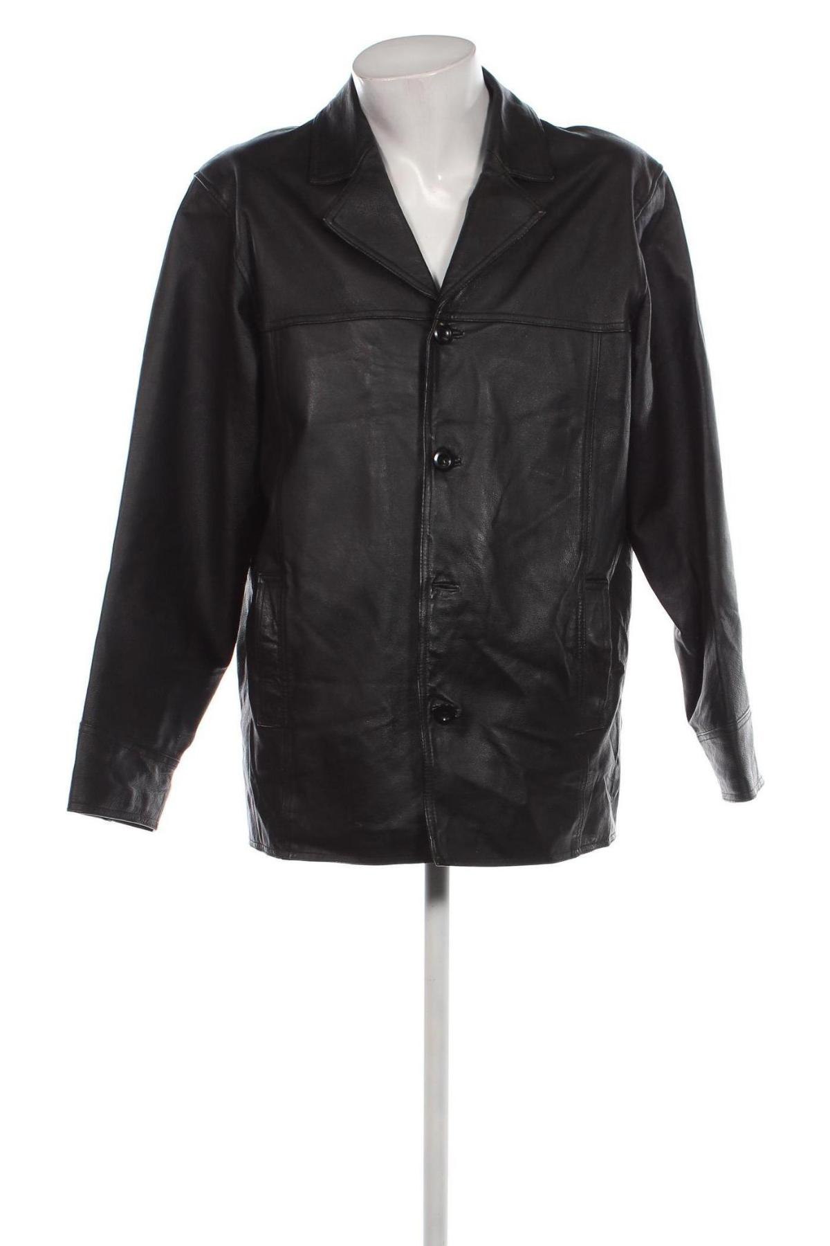 Pánska kožená bunda  Stanfield, Veľkosť L, Farba Čierna, Cena  57,64 €