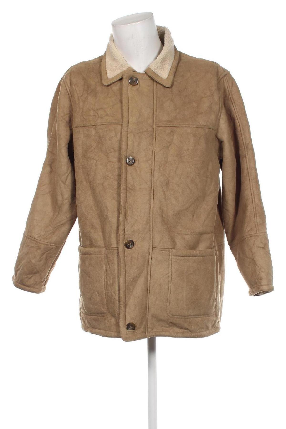 Pánský kabát , Velikost L, Barva Béžová, Cena  1 058,00 Kč