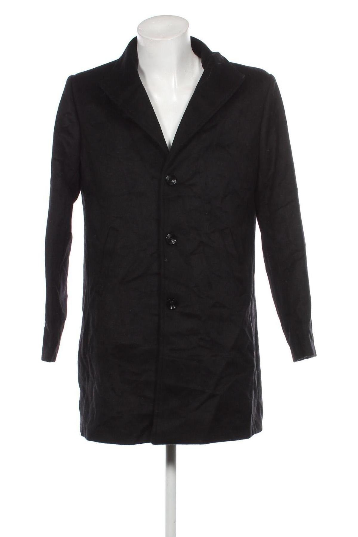 Мъжко палто, Размер L, Цвят Черен, Цена 111,80 лв.