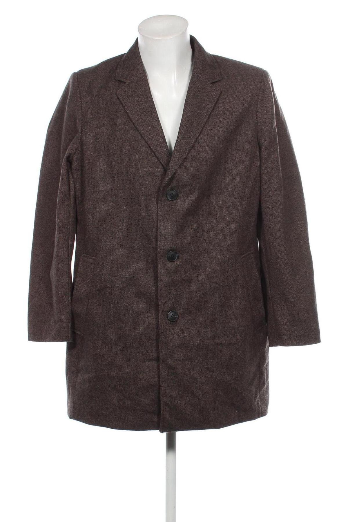 Мъжко палто Bpc Bonprix Collection, Размер L, Цвят Кафяв, Цена 64,20 лв.