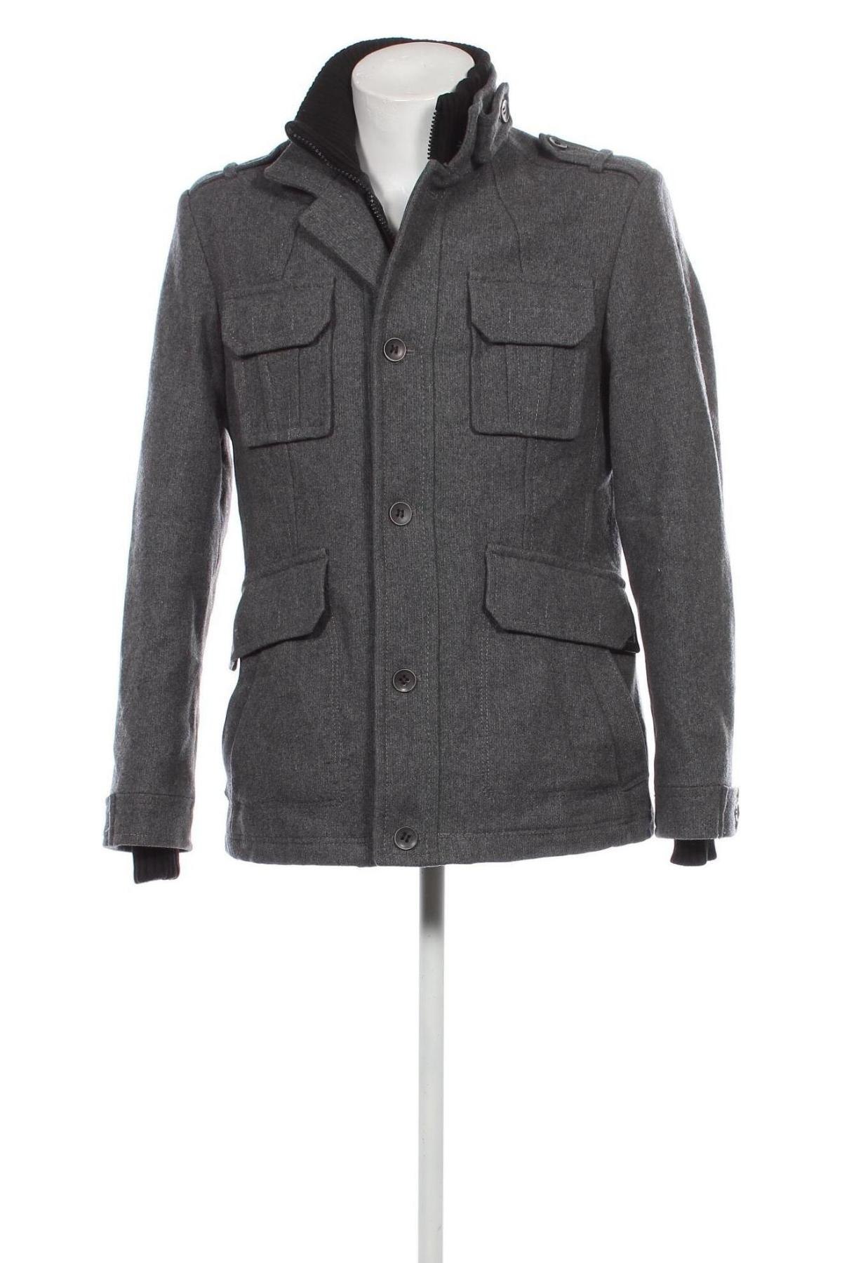Мъжко палто Esprit, Размер M, Цвят Сив, Цена 46,80 лв.
