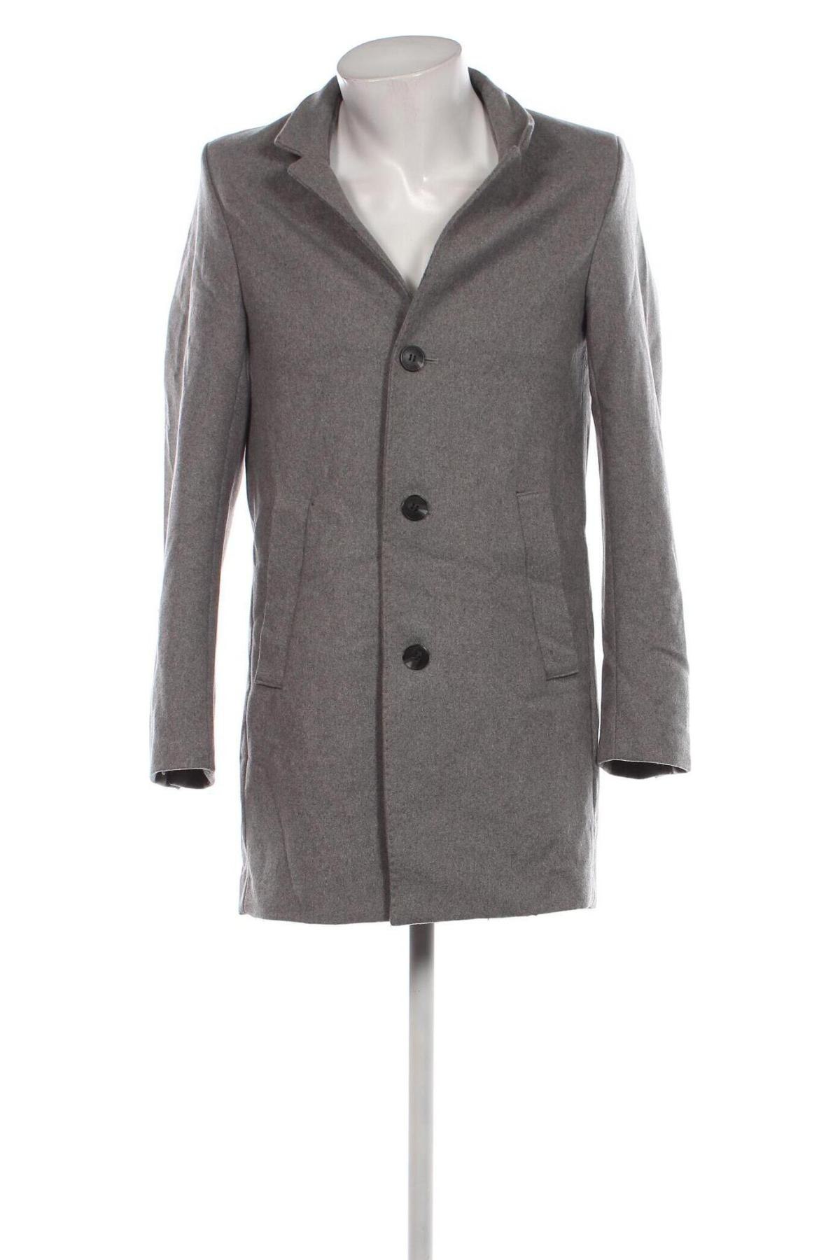 Pánsky kabát  H&M, Veľkosť S, Farba Sivá, Cena  37,62 €