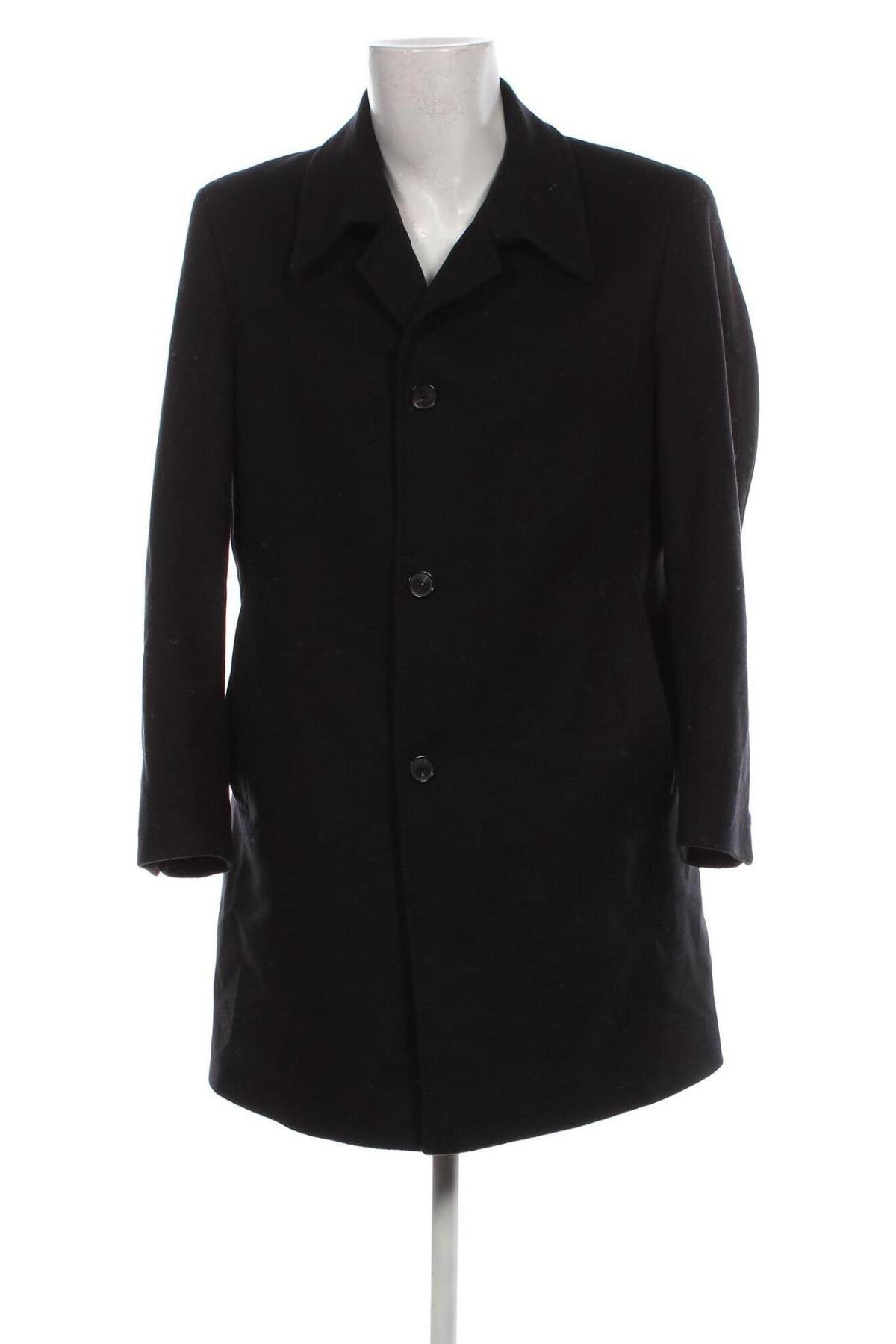 Ανδρικά παλτό Hugo Boss, Μέγεθος XXL, Χρώμα Μαύρο, Τιμή 160,42 €