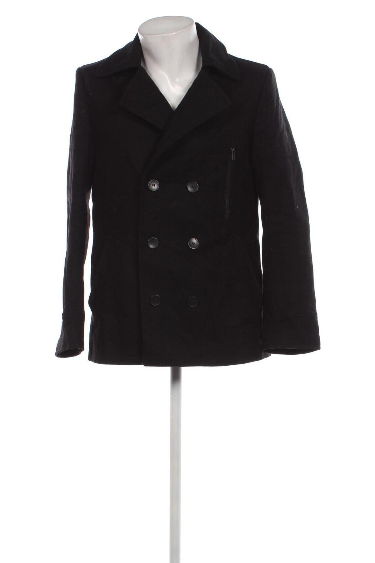 Pánsky kabát  Hugo Boss, Veľkosť M, Farba Čierna, Cena  158,37 €