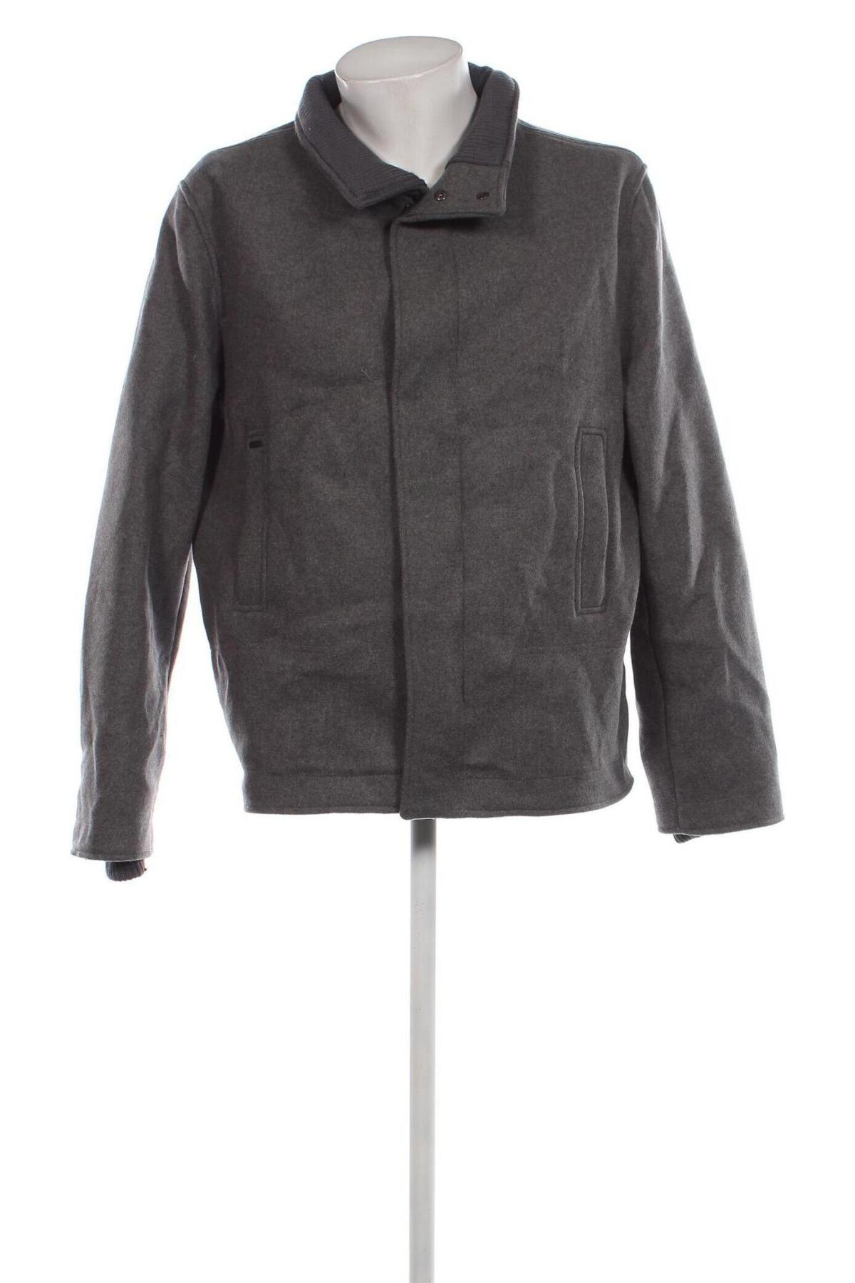 Мъжко палто Lacoste, Размер XL, Цвят Сив, Цена 134,40 лв.