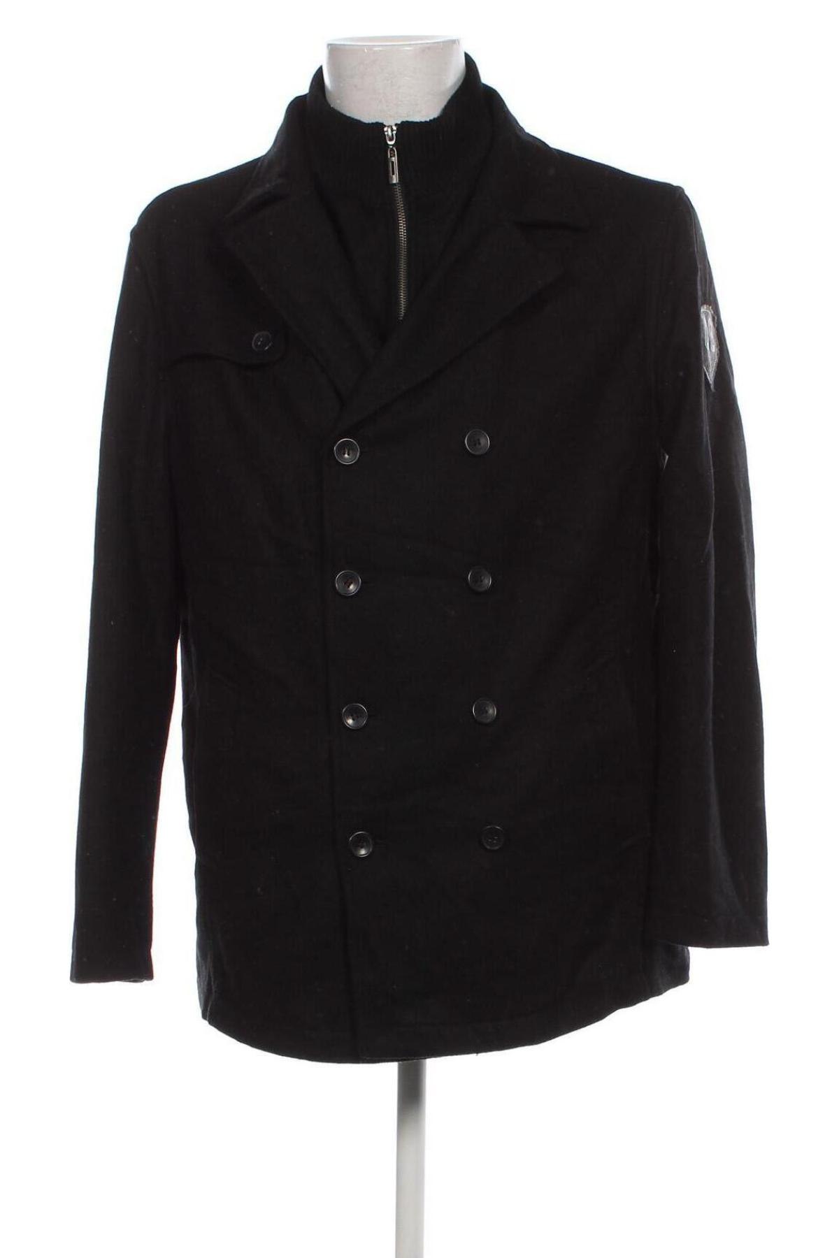 Мъжко палто Livergy, Размер L, Цвят Черен, Цена 69,55 лв.