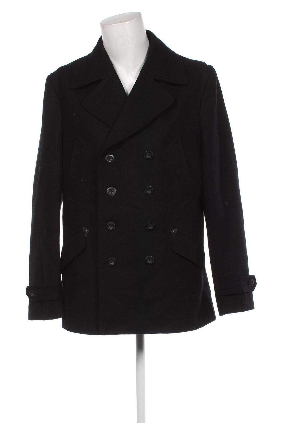 Ανδρικά παλτό Mexx, Μέγεθος XL, Χρώμα Μαύρο, Τιμή 38,60 €