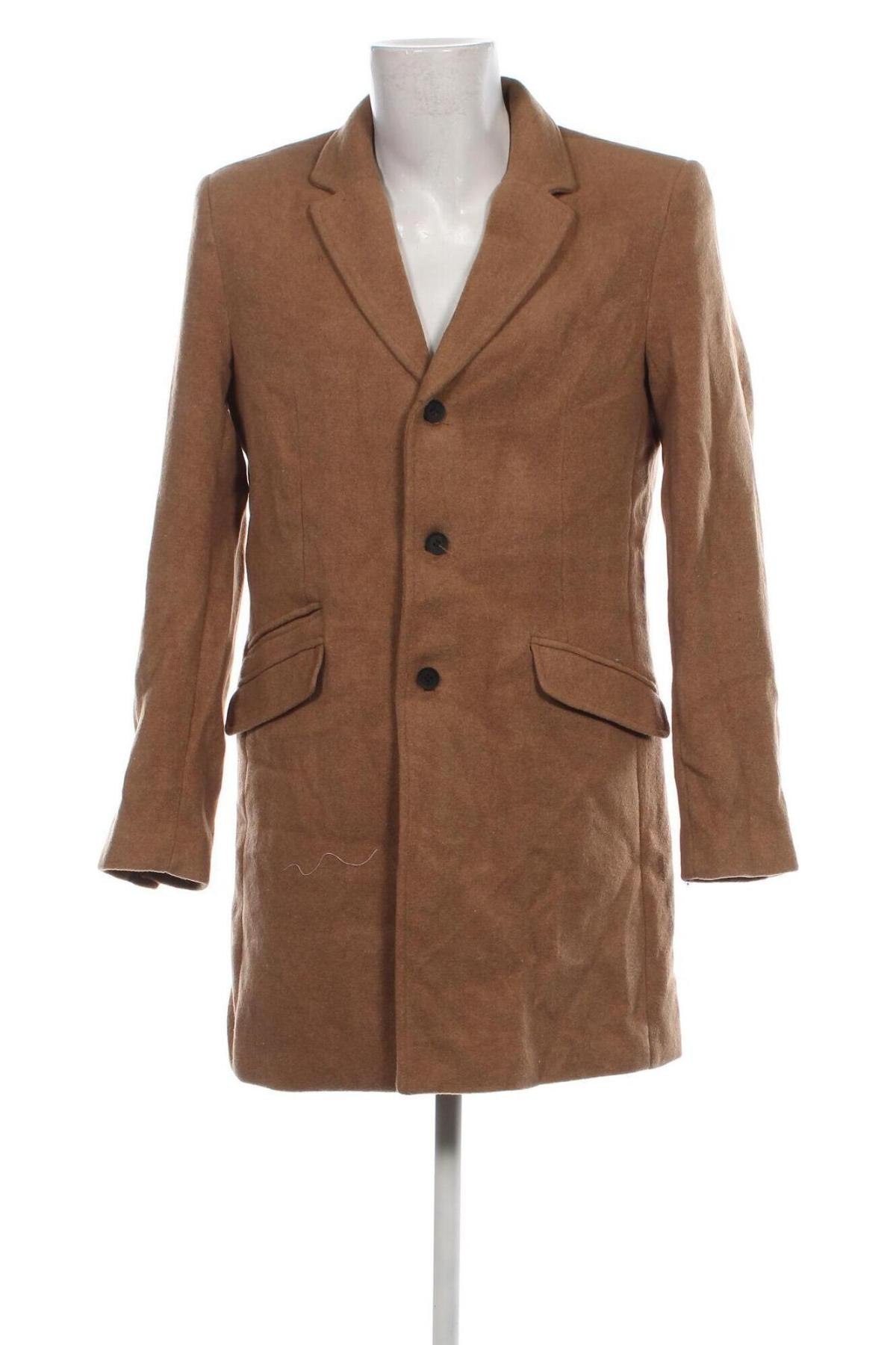 Ανδρικά παλτό Only & Sons, Μέγεθος M, Χρώμα Καφέ, Τιμή 43,02 €