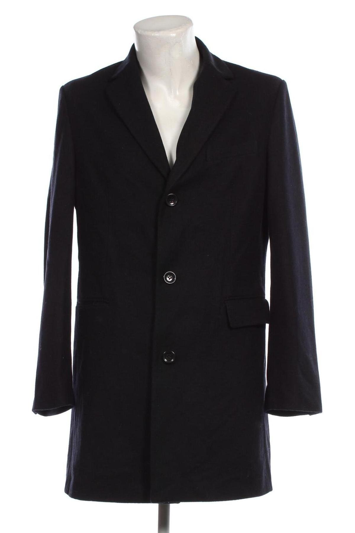 Мъжко палто Royal Class, Размер M, Цвят Черен, Цена 66,34 лв.