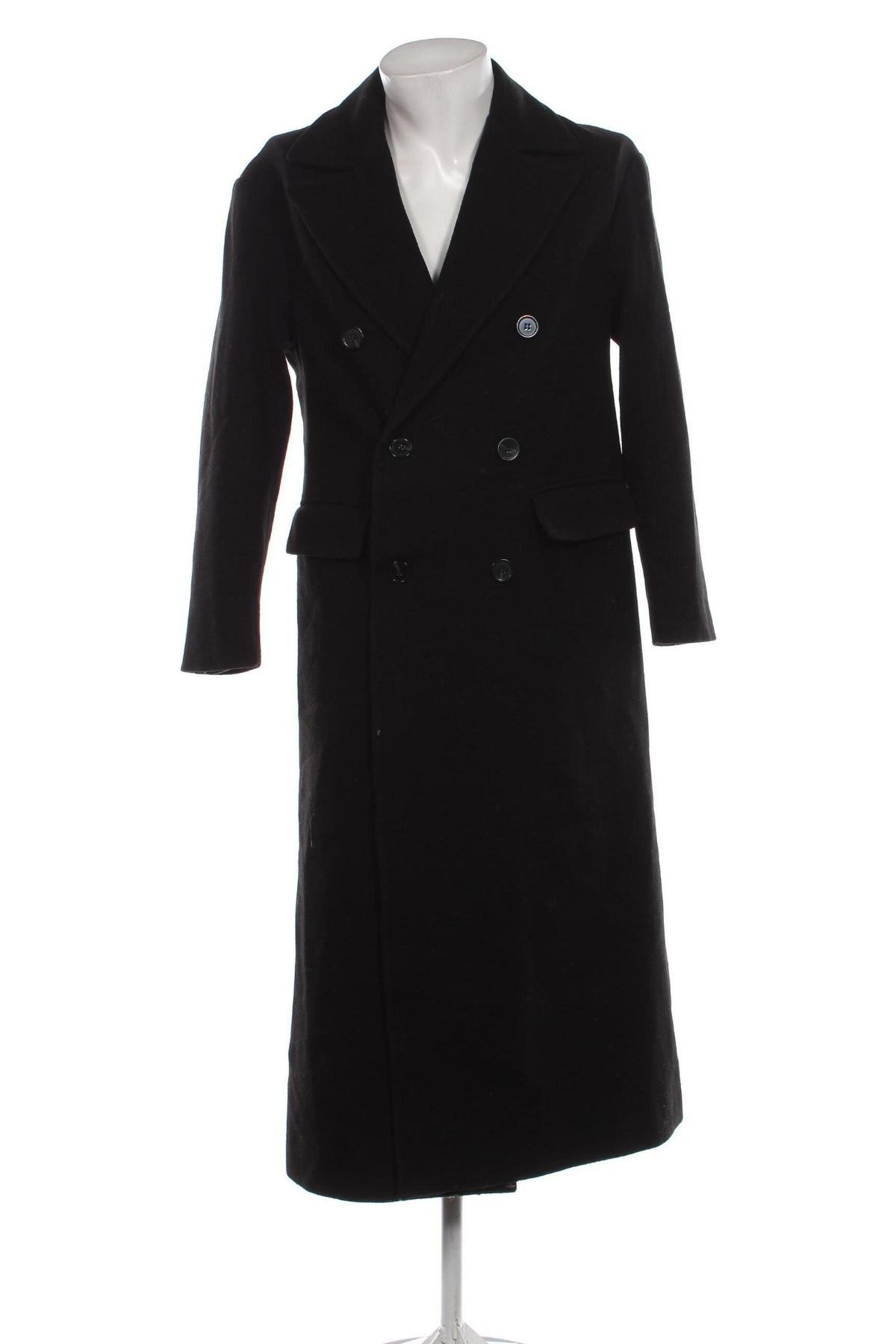 Мъжко палто STUDIO ID, Размер M, Цвят Черен, Цена 555,75 лв.