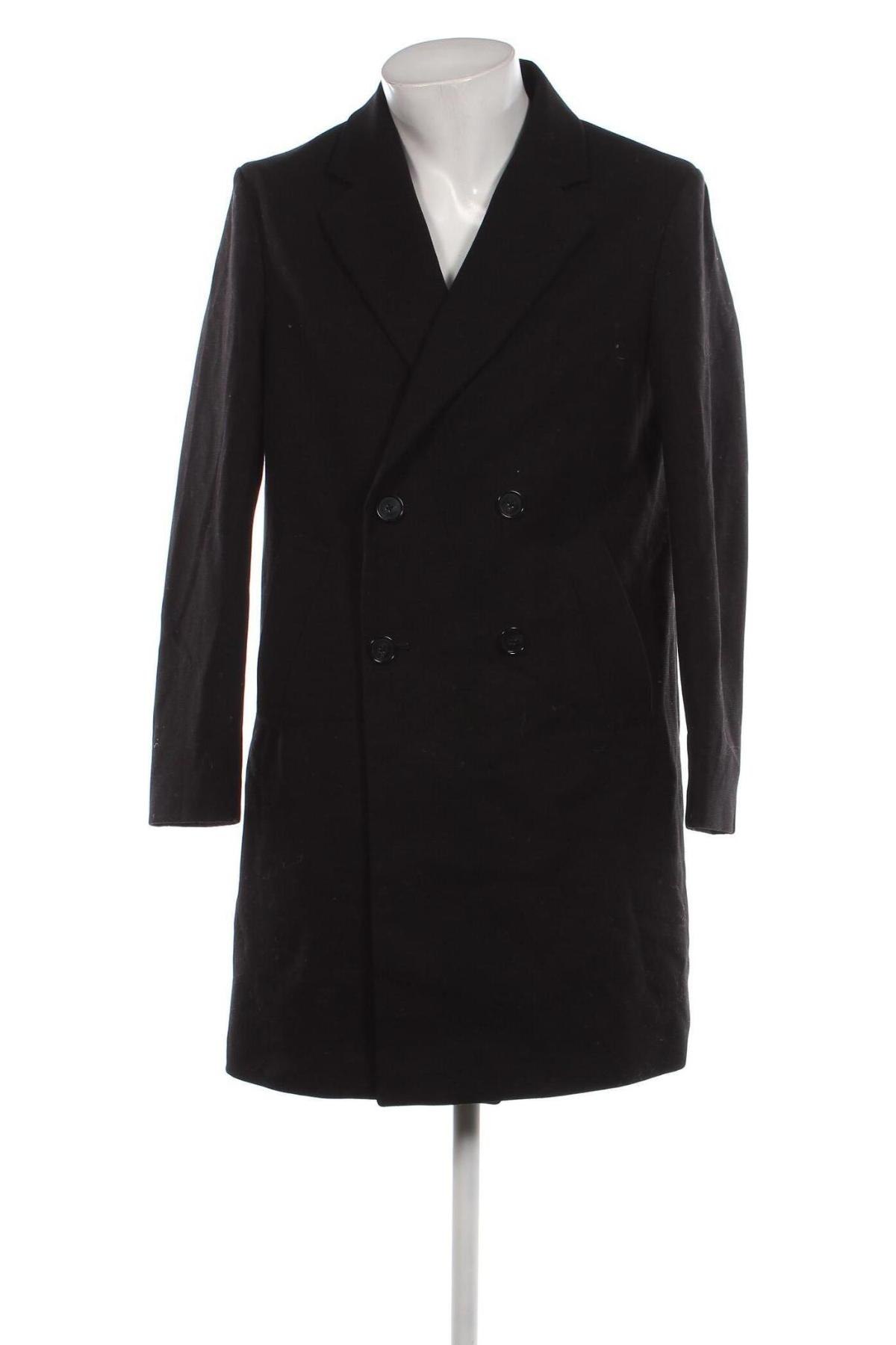 Pánsky kabát  Zara, Veľkosť M, Farba Čierna, Cena  25,06 €