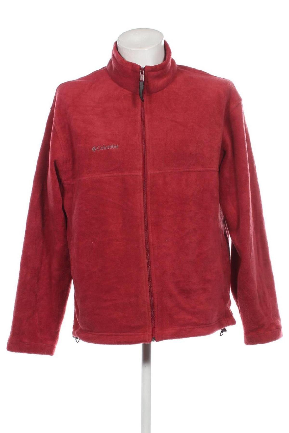 Herren Sportjacke Columbia, Größe XL, Farbe Rot, Preis 33,40 €
