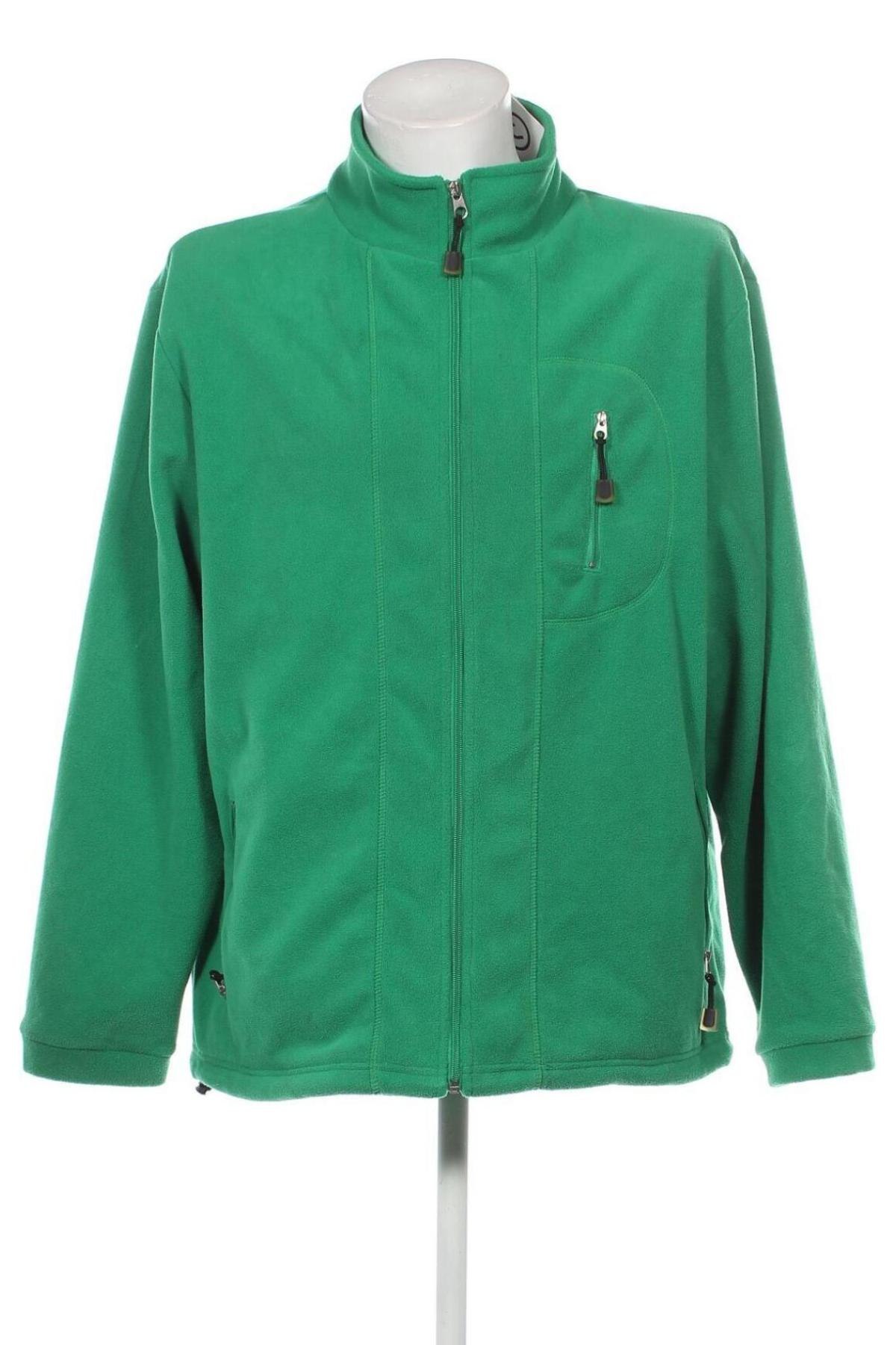 Bluză polară de bărbați Navigazione, Mărime XL, Culoare Verde, Preț 78,29 Lei