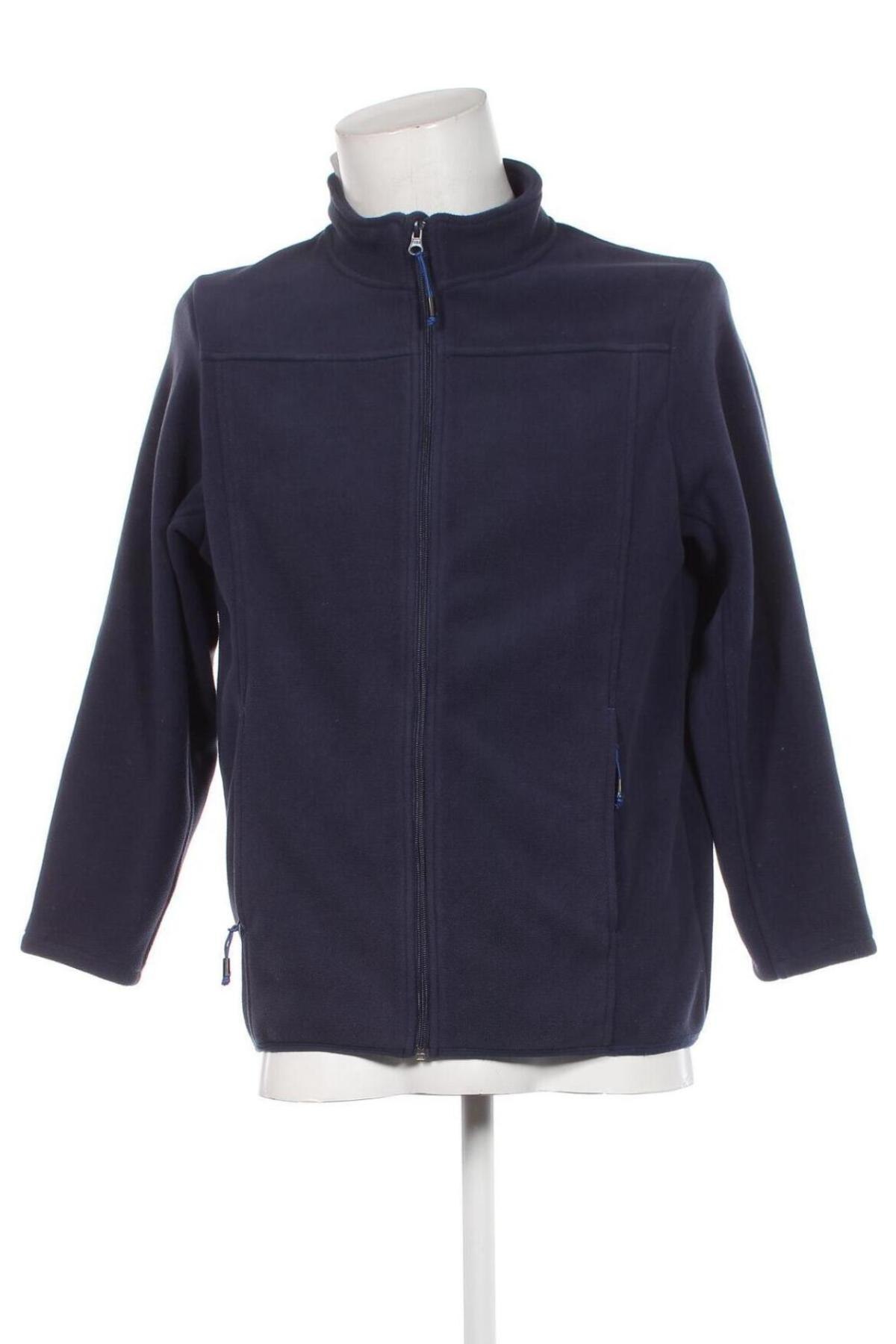 Ανδρικό μπουφάν fleece Sports, Μέγεθος L, Χρώμα Μπλέ, Τιμή 12,93 €