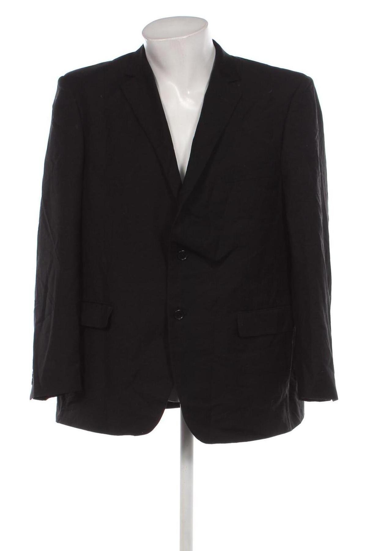 Ανδρικό σακάκι Dressmann, Μέγεθος XL, Χρώμα Μαύρο, Τιμή 22,40 €