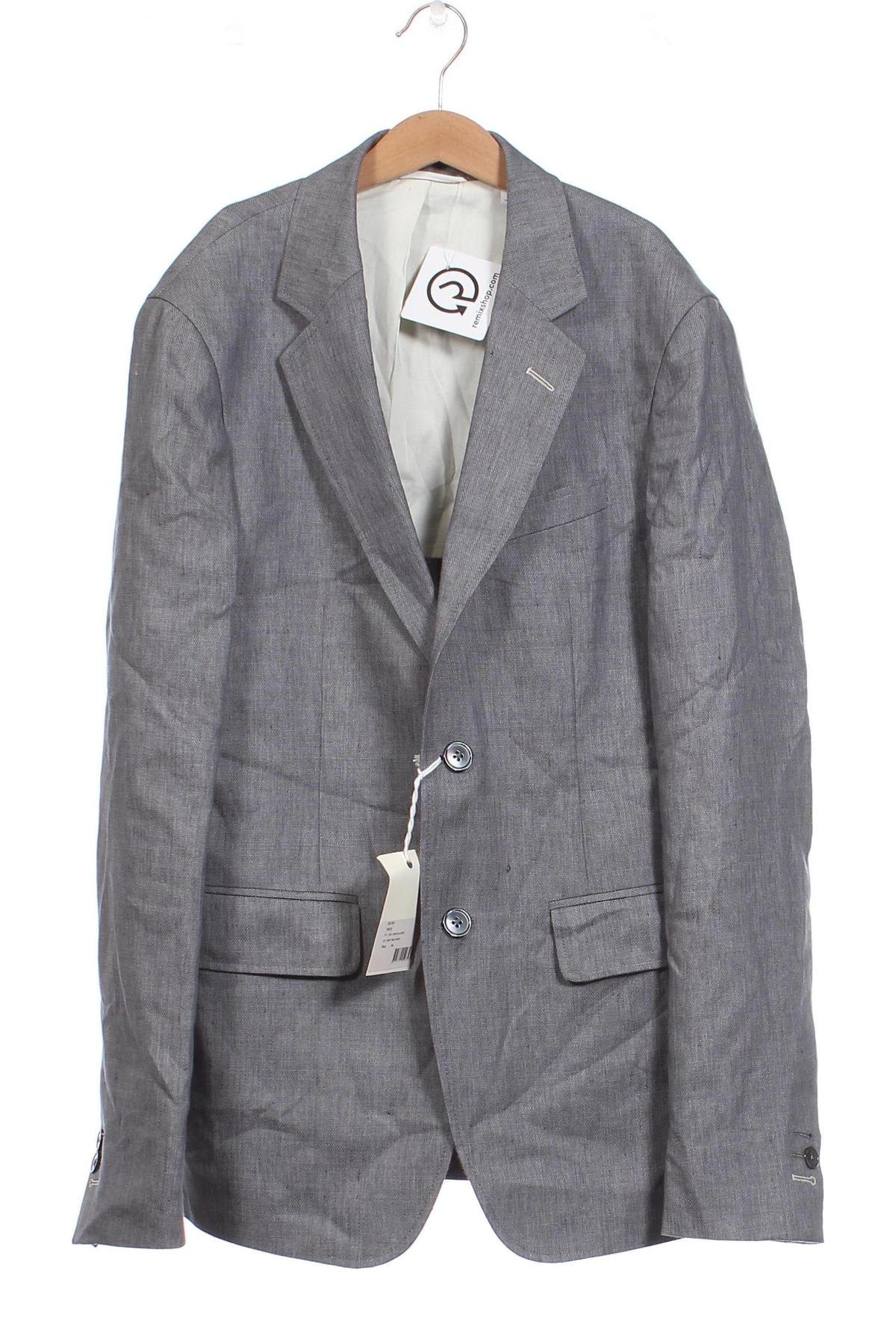 Мъжко сако Gant, Размер S, Цвят Сив, Цена 194,70 лв.