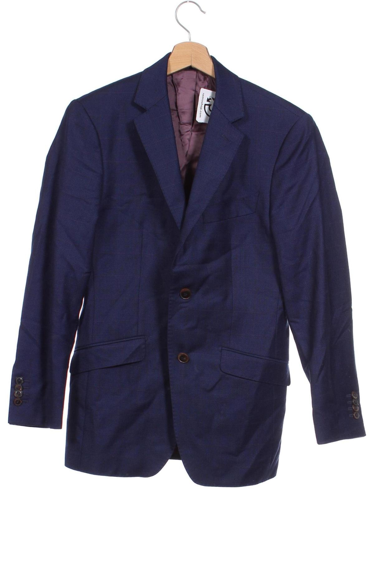 Ανδρικό σακάκι Scabal, Μέγεθος S, Χρώμα Μπλέ, Τιμή 8,91 €