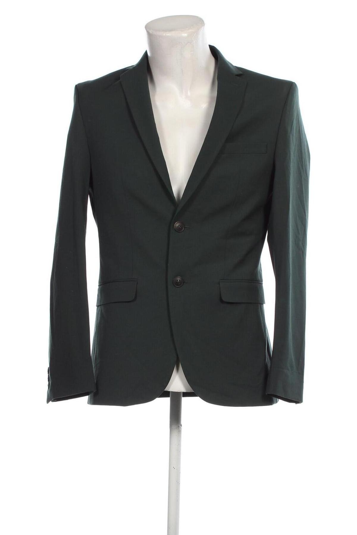Ανδρικό σακάκι Selected Homme, Μέγεθος M, Χρώμα Πράσινο, Τιμή 52,32 €