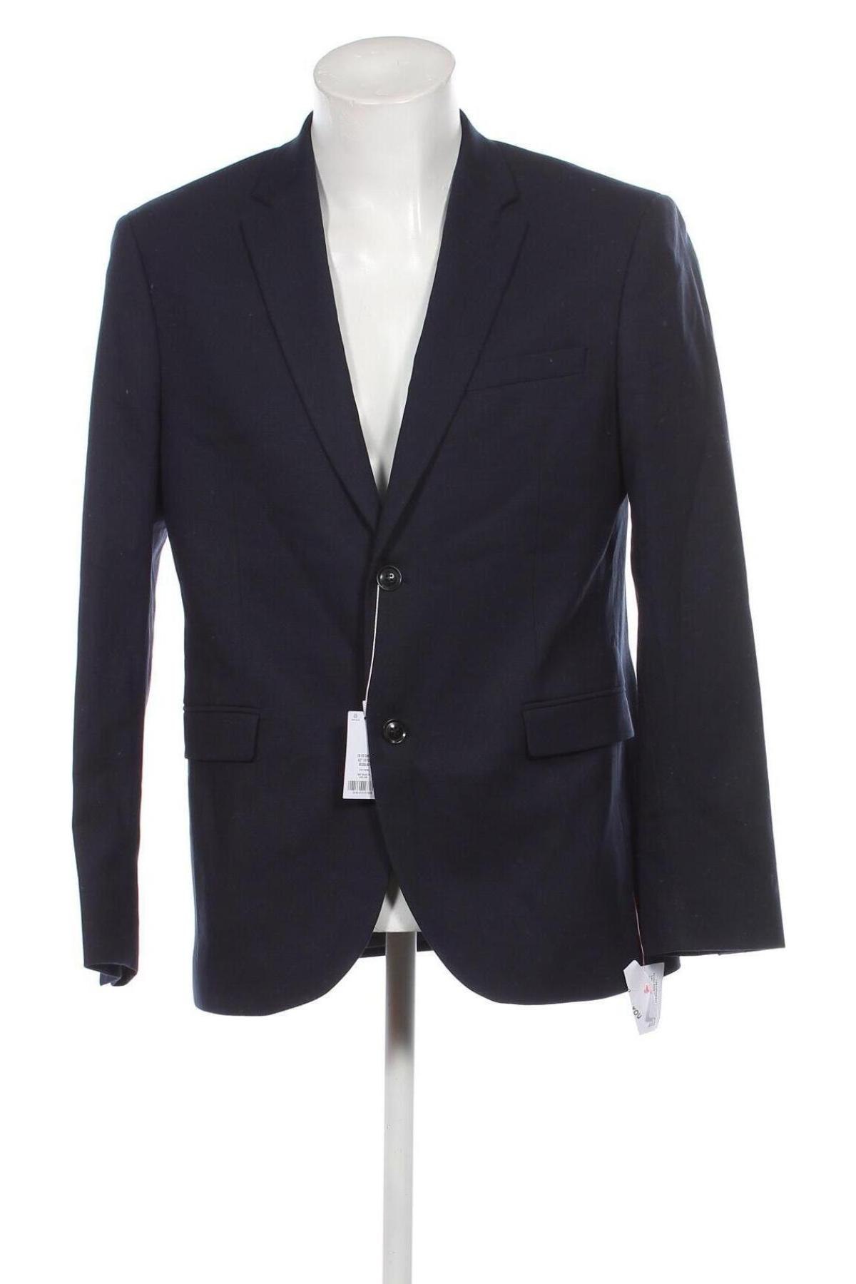 Ανδρικό σακάκι Topman, Μέγεθος S, Χρώμα Μπλέ, Τιμή 35,31 €