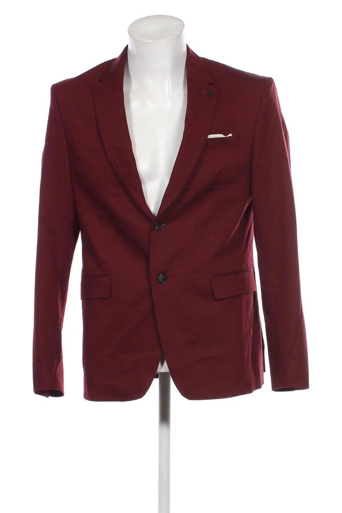 Herren Sakko Zara, Größe L, Farbe Rot, Preis € 19,14