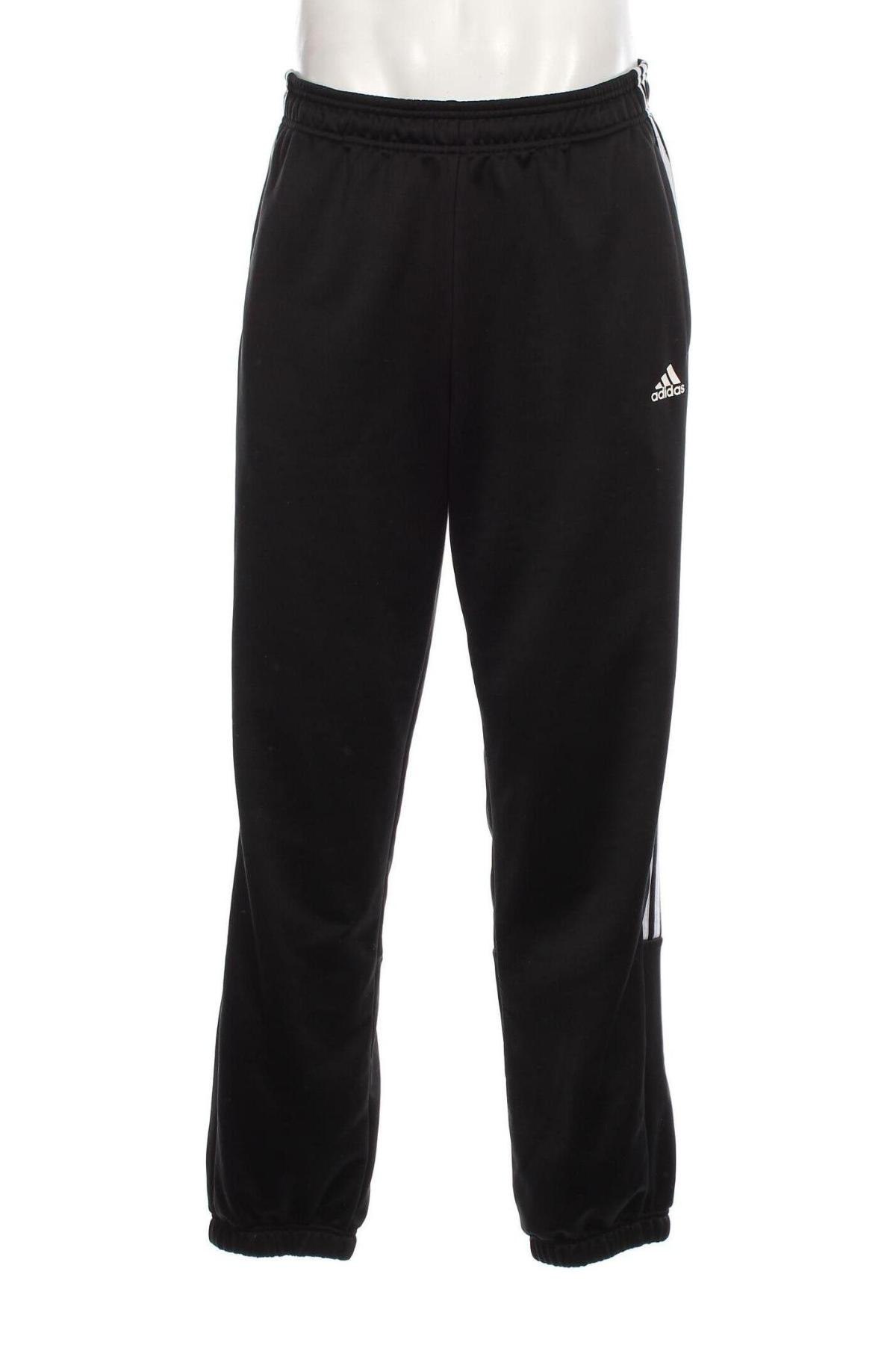 Pantaloni trening de bărbați Adidas, Mărime M, Culoare Negru, Preț 128,13 Lei