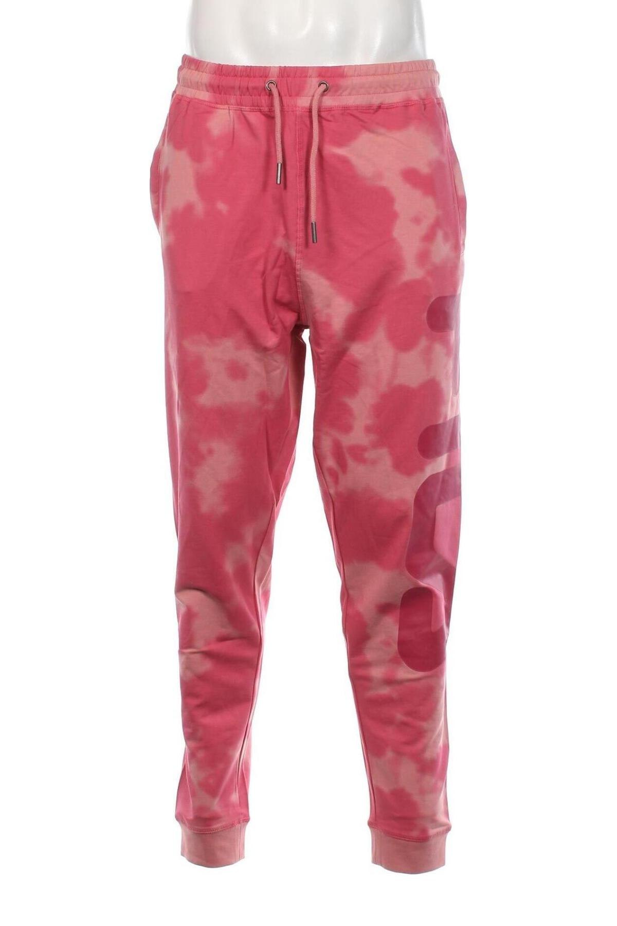 Ανδρικό αθλητικό παντελόνι FILA, Μέγεθος L, Χρώμα Ρόζ , Τιμή 45,54 €