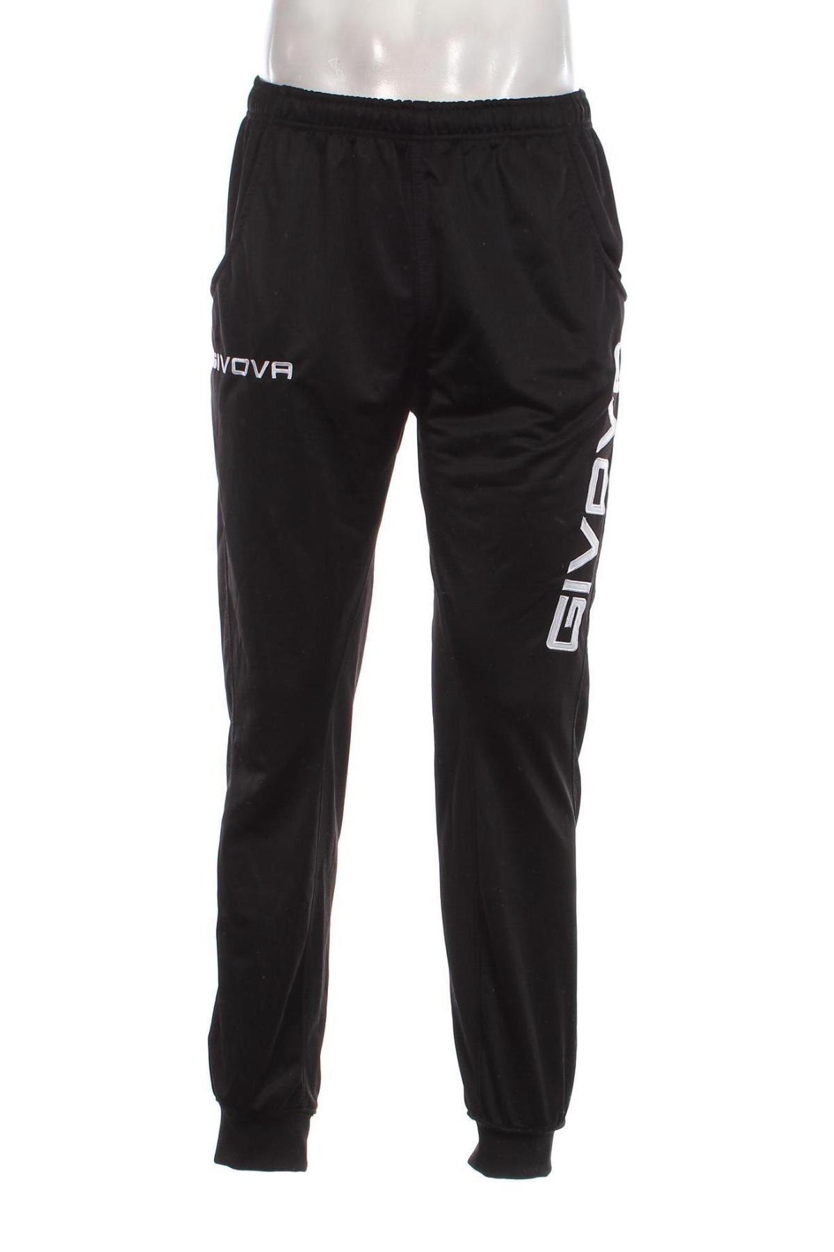 Ανδρικό αθλητικό παντελόνι Givova, Μέγεθος M, Χρώμα Μαύρο, Τιμή 9,87 €