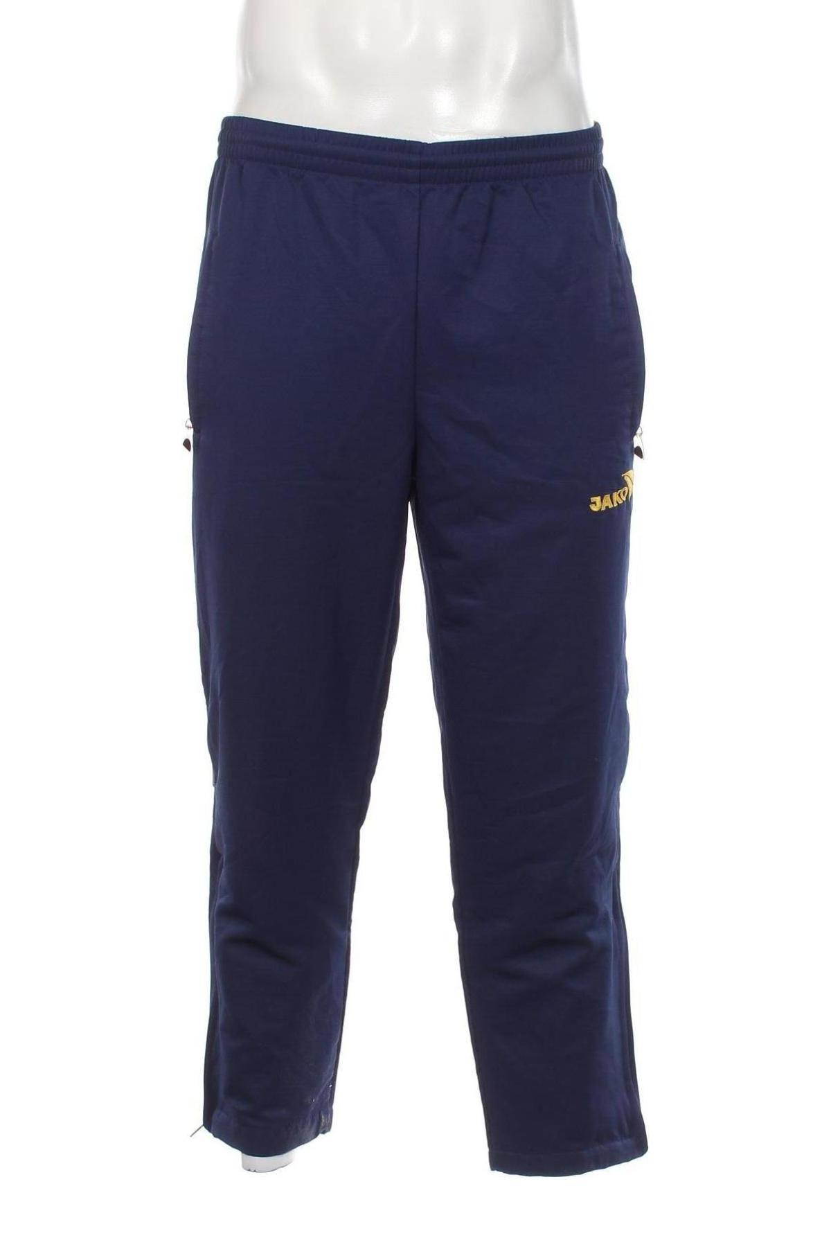 Pantaloni trening de bărbați Jako, Mărime M, Culoare Albastru, Preț 48,85 Lei