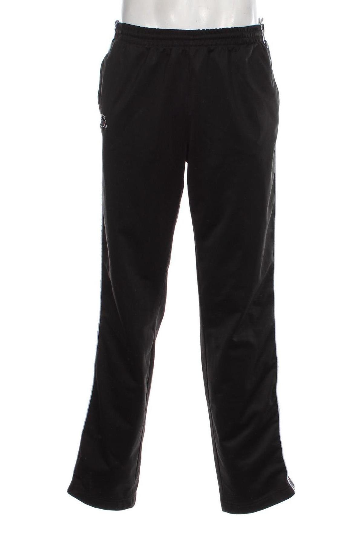 Ανδρικό αθλητικό παντελόνι Kappa, Μέγεθος XL, Χρώμα Μαύρο, Τιμή 12,53 €