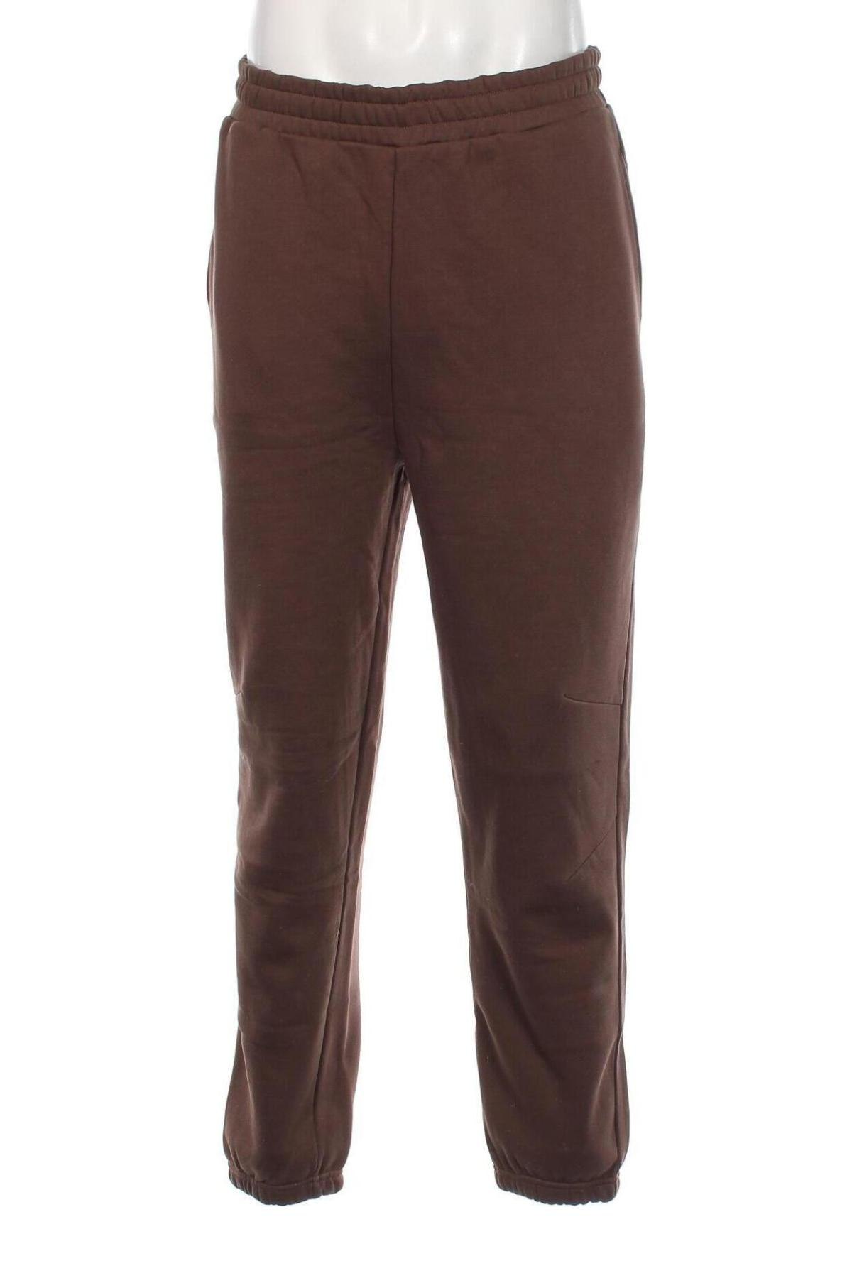 Pantaloni trening de bărbați Viral Vibes, Mărime XL, Culoare Maro, Preț 112,17 Lei