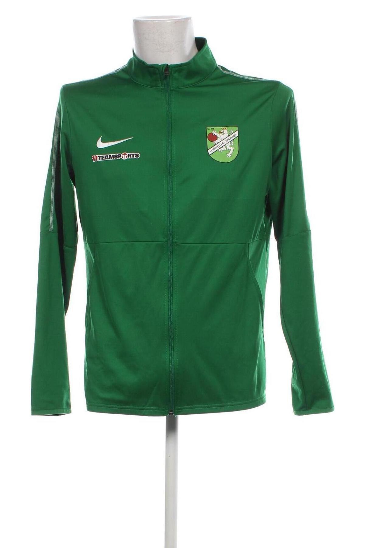 Bluză trening de bărbați Nike, Mărime L, Culoare Verde, Preț 157,89 Lei