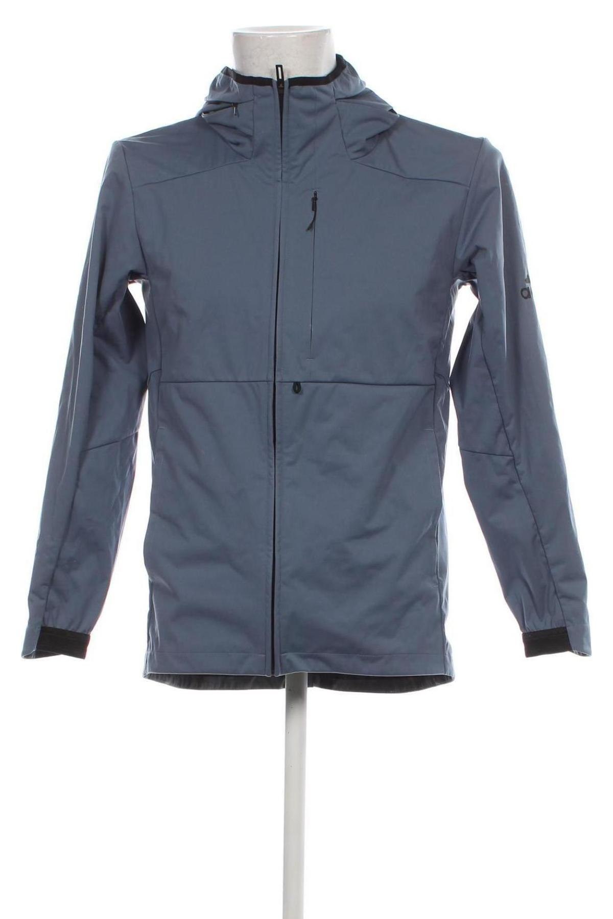 Herren Sportjacke Adidas, Größe L, Farbe Blau, Preis € 33,68