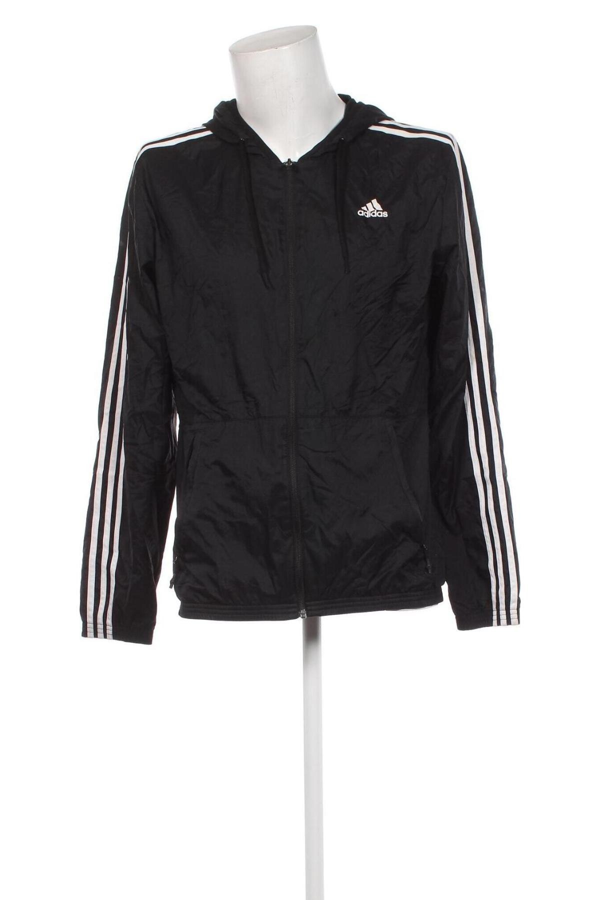 Pánska bunda  Adidas, Veľkosť L, Farba Čierna, Cena  20,98 €