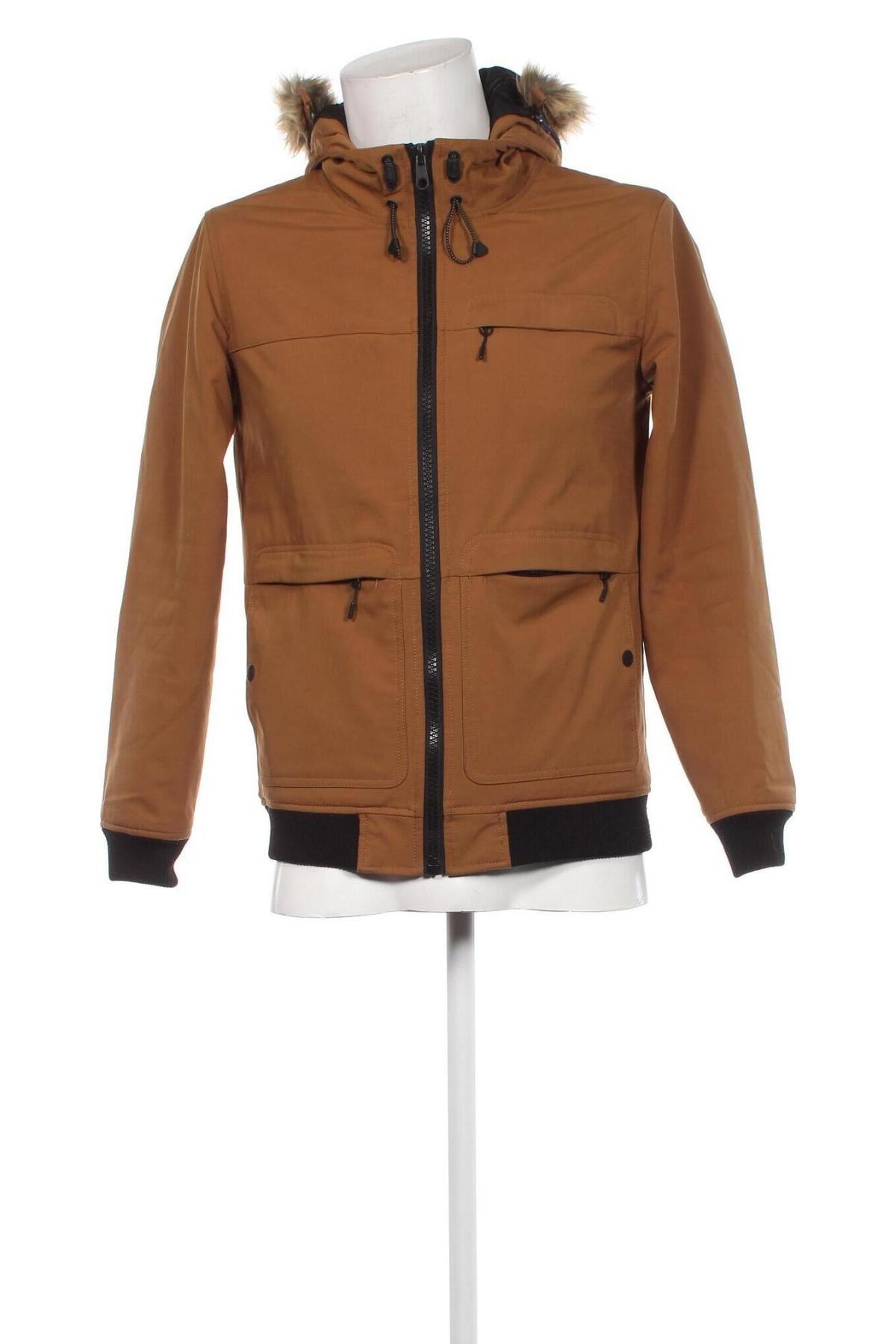 Herrenjacke Bershka, Größe S, Farbe Braun, Preis € 16,29