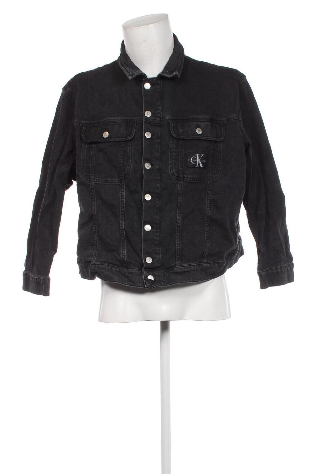 Ανδρικό μπουφάν Calvin Klein Jeans, Μέγεθος 4XL, Χρώμα Γκρί, Τιμή 57,55 €
