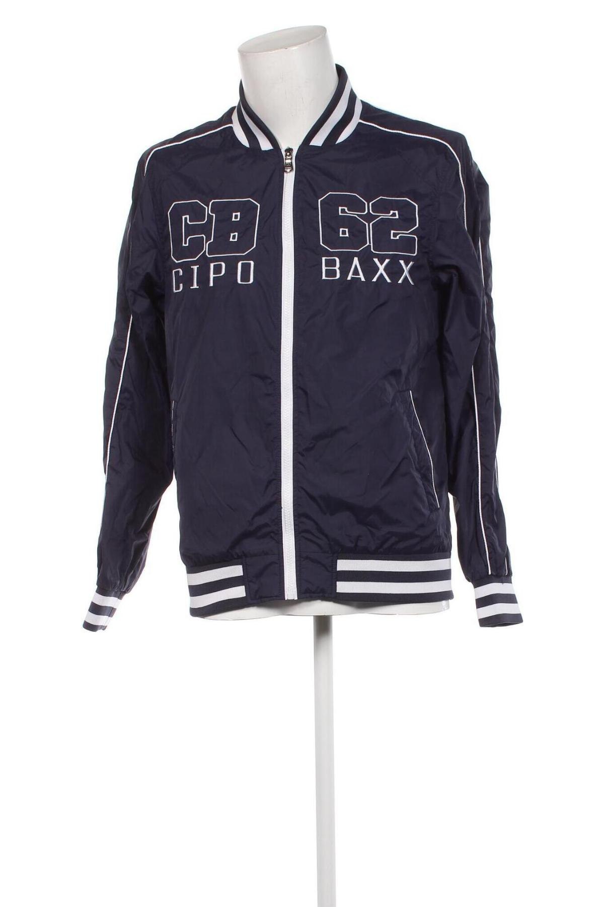 Ανδρικό μπουφάν Cipo & Baxx, Μέγεθος M, Χρώμα Μπλέ, Τιμή 23,13 €