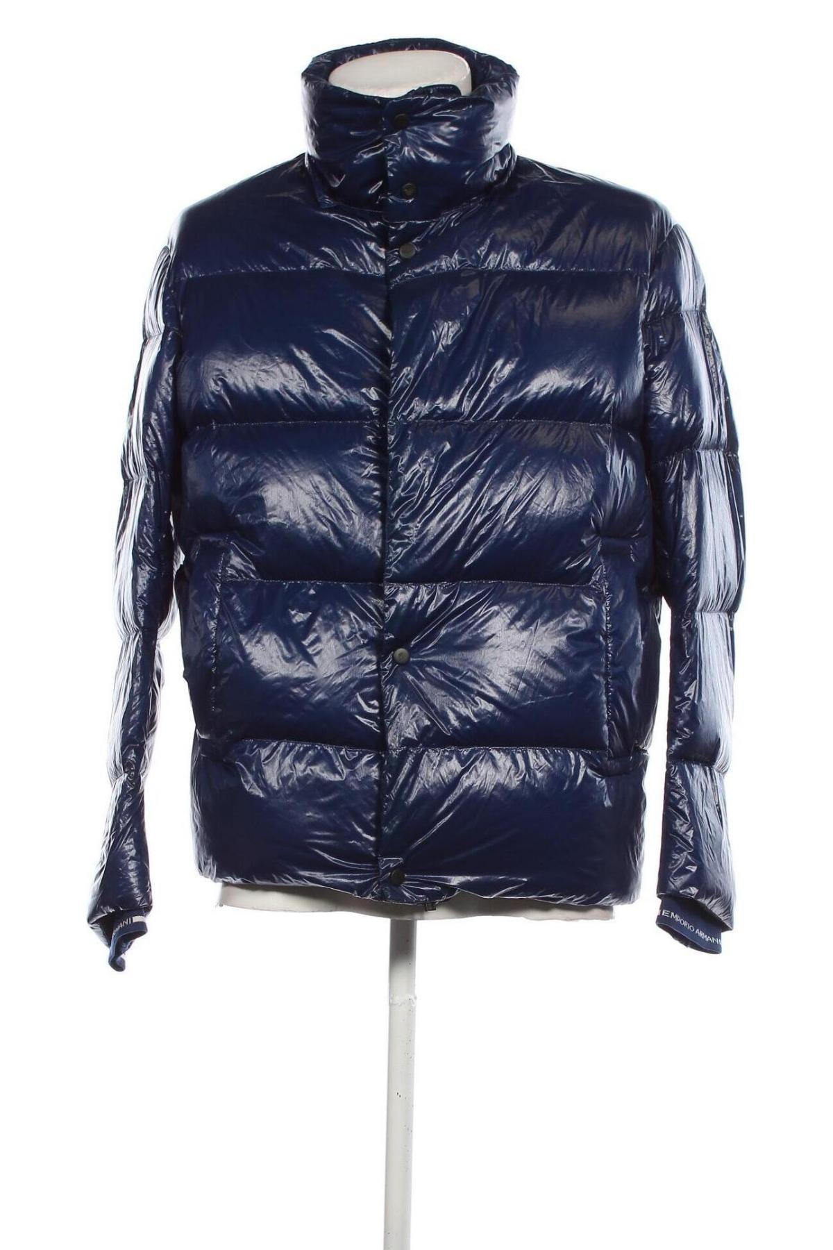 Pánska bunda  Emporio Armani, Veľkosť M, Farba Modrá, Cena  241,24 €