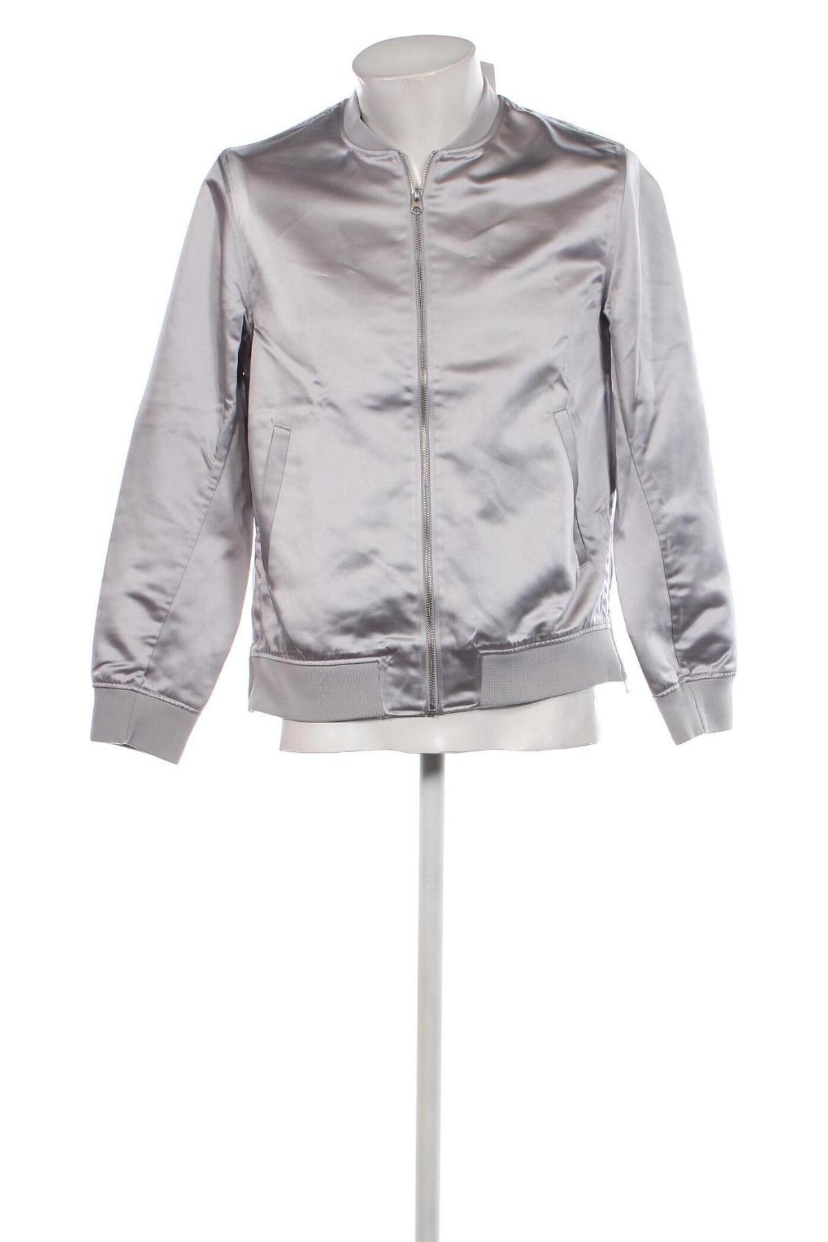 Pánska bunda  H&M, Veľkosť S, Farba Strieborná, Cena  13,61 €