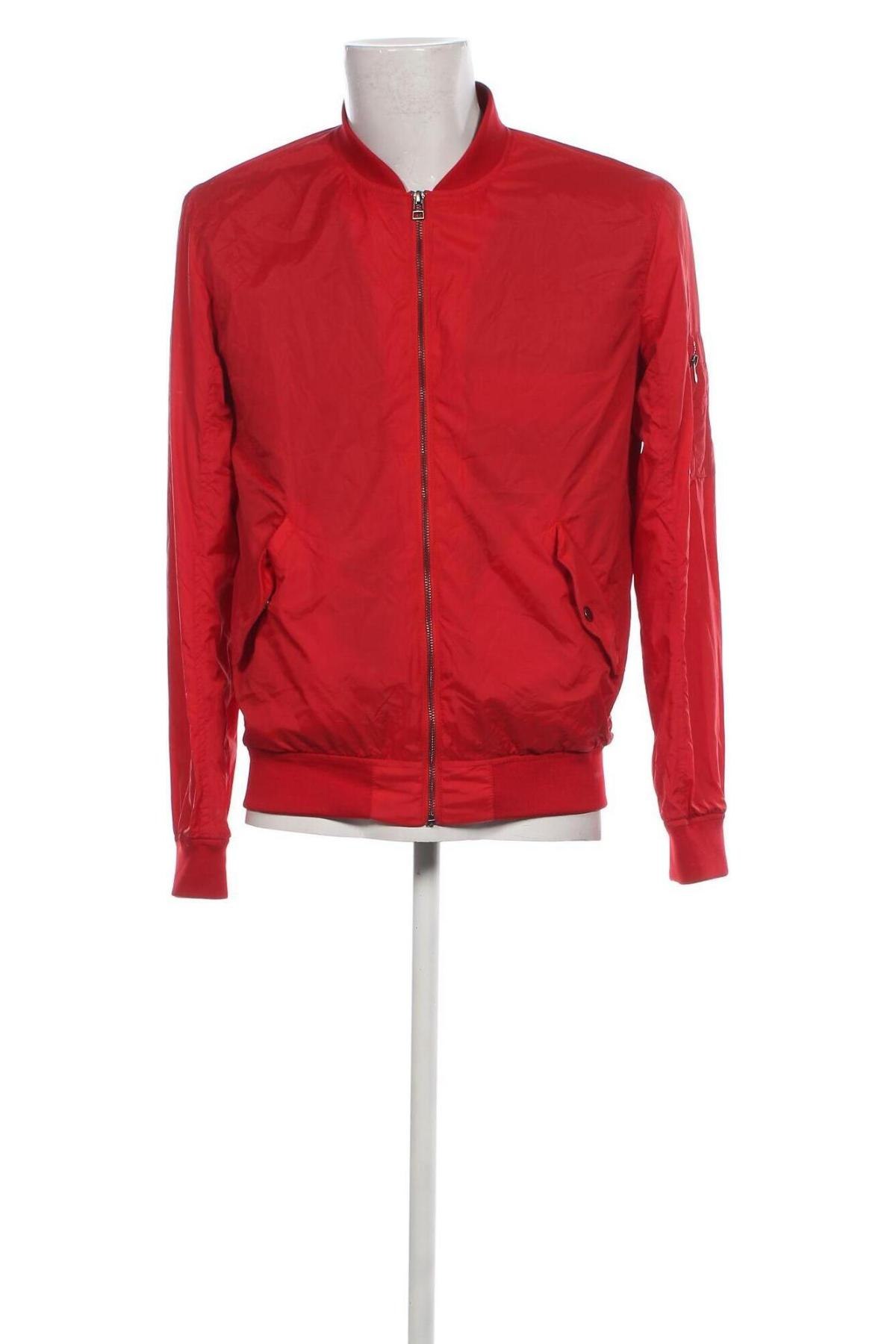Pánska bunda  H&M L.O.G.G., Veľkosť M, Farba Červená, Cena  14,97 €