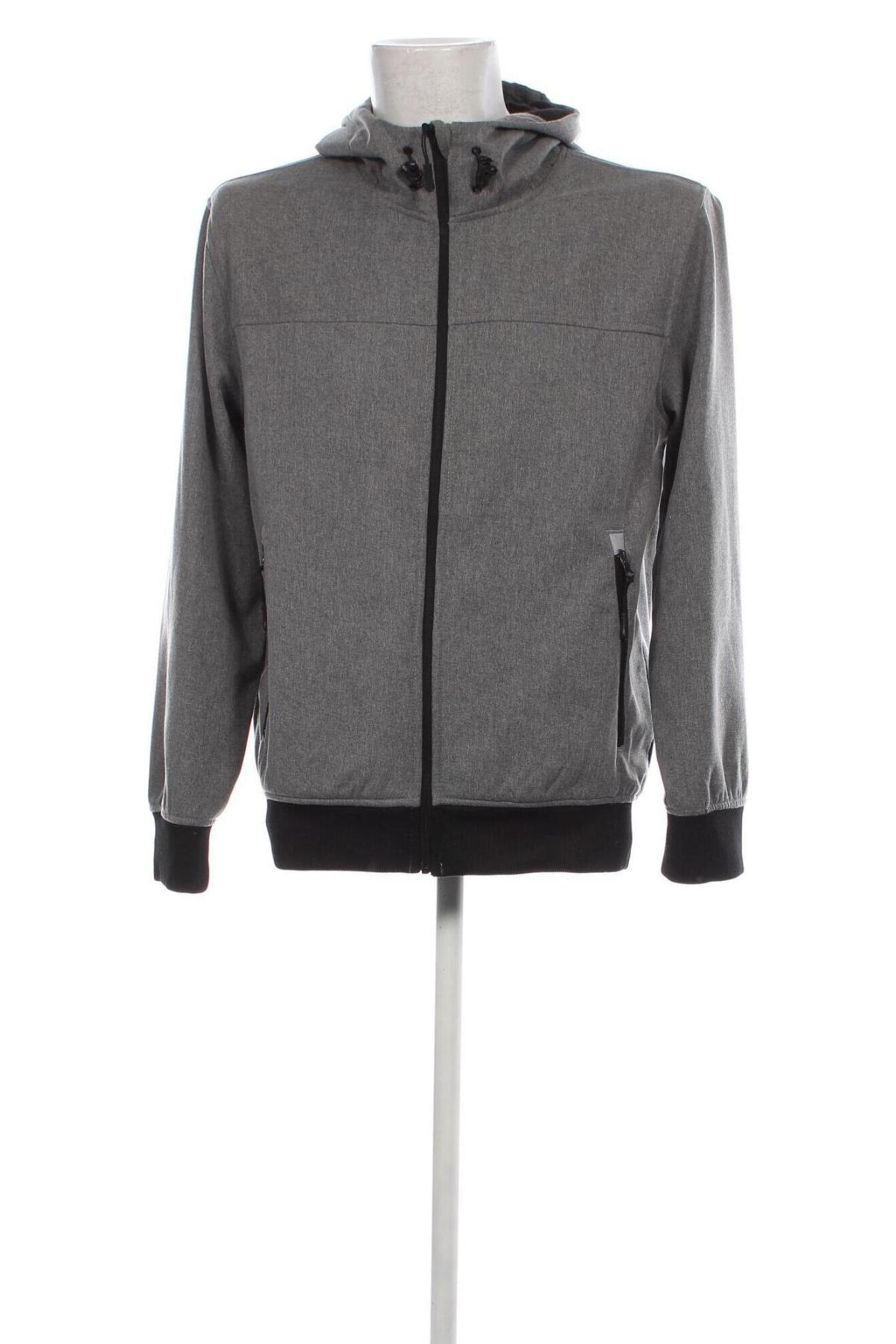 Herrenjacke Identic, Größe L, Farbe Grau, Preis 18,37 €