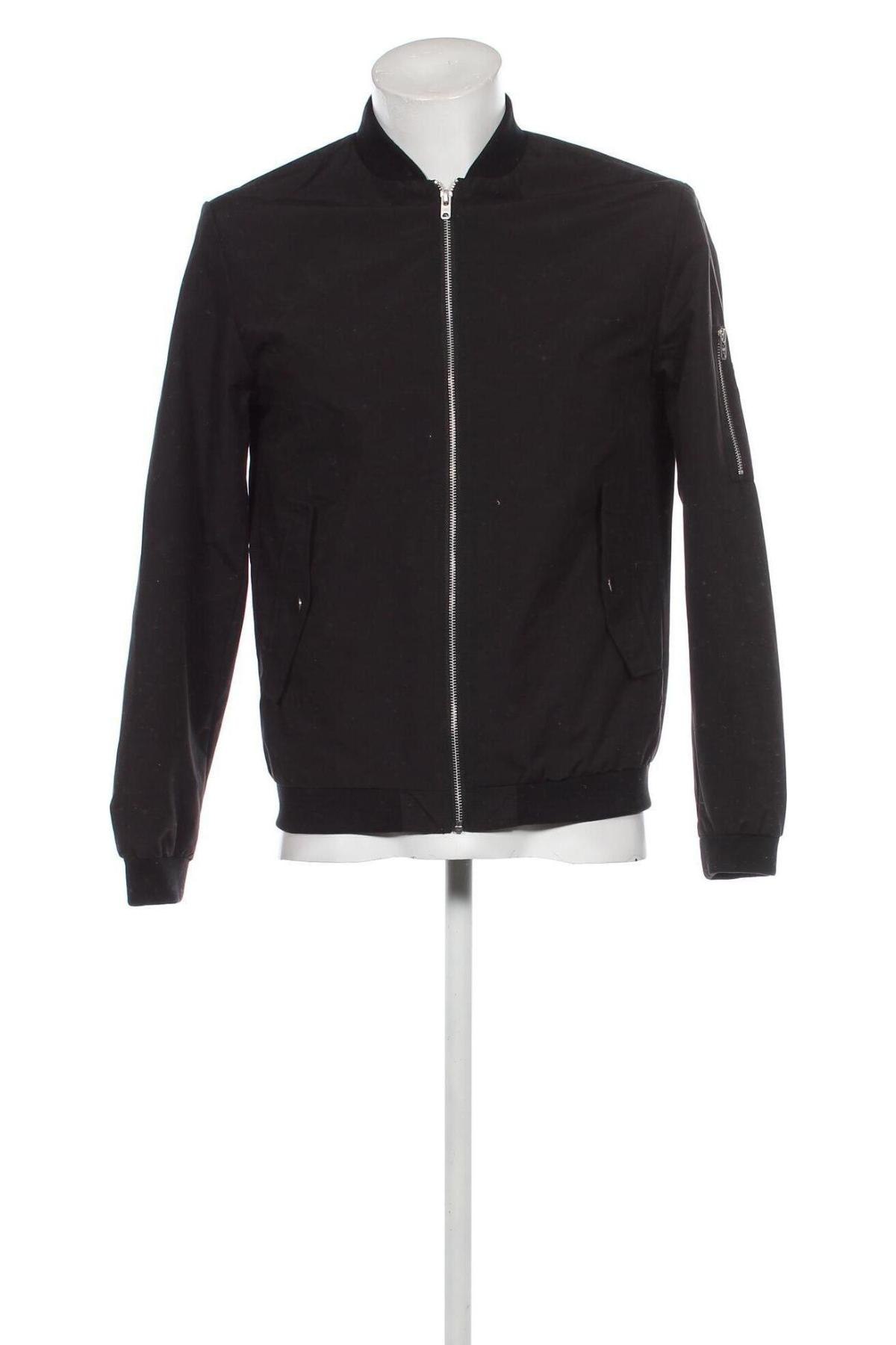 Geacă de bărbati Jack & Jones, Mărime M, Culoare Negru, Preț 99,51 Lei