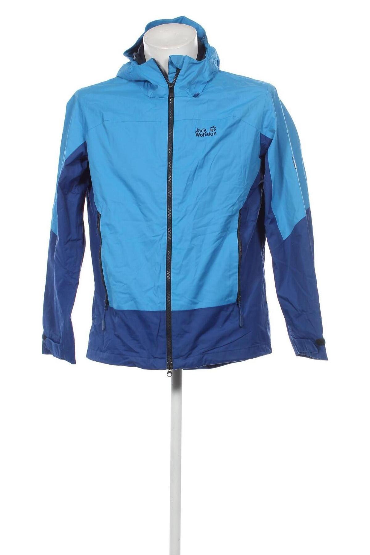 Herrenjacke Jack Wolfskin, Größe M, Farbe Blau, Preis 43,14 €